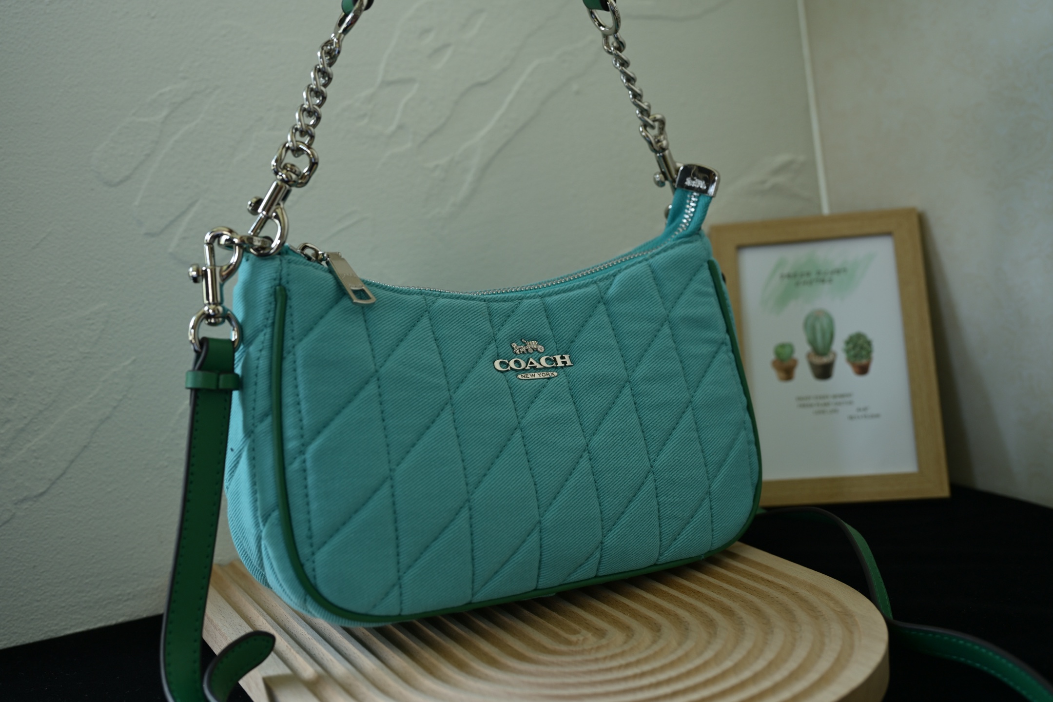 TERI腋下包 - 機能性とデザインを兼ね備えたキャンバス製ショルダーバッグ