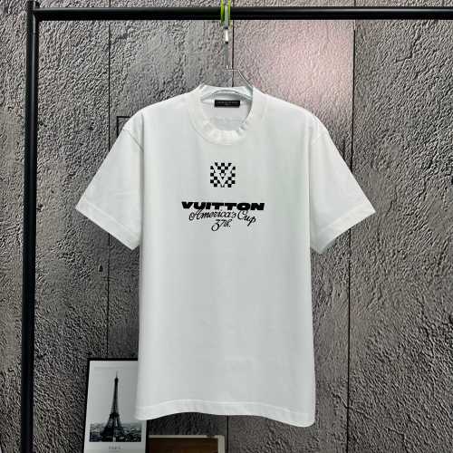 Louis Vuitton 2025 Spring/Summer America's Cup Cotton T-Shirt, Stylish and Comfy