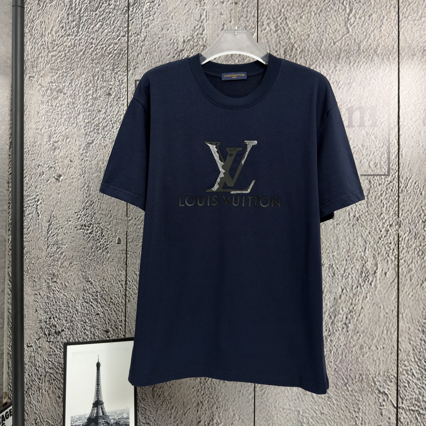 P80 𝙉𝙚𝙬⚜️LV Louis》 2026 primavera y verano nueva camiseta de manga corta algodón puro pesado estilo personalizado la…