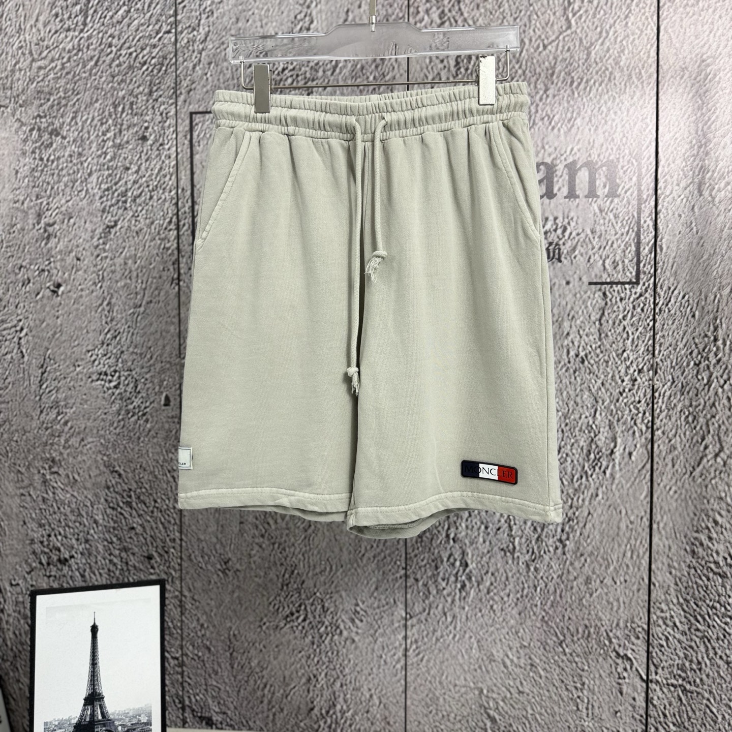 @105《𝙉𝙚𝙬⚜️Moncler》 Pantalones Cortos Nuevos para Primavera/Verano 2026. Algodón Terry 360g, Teñido por Inmersión, La…