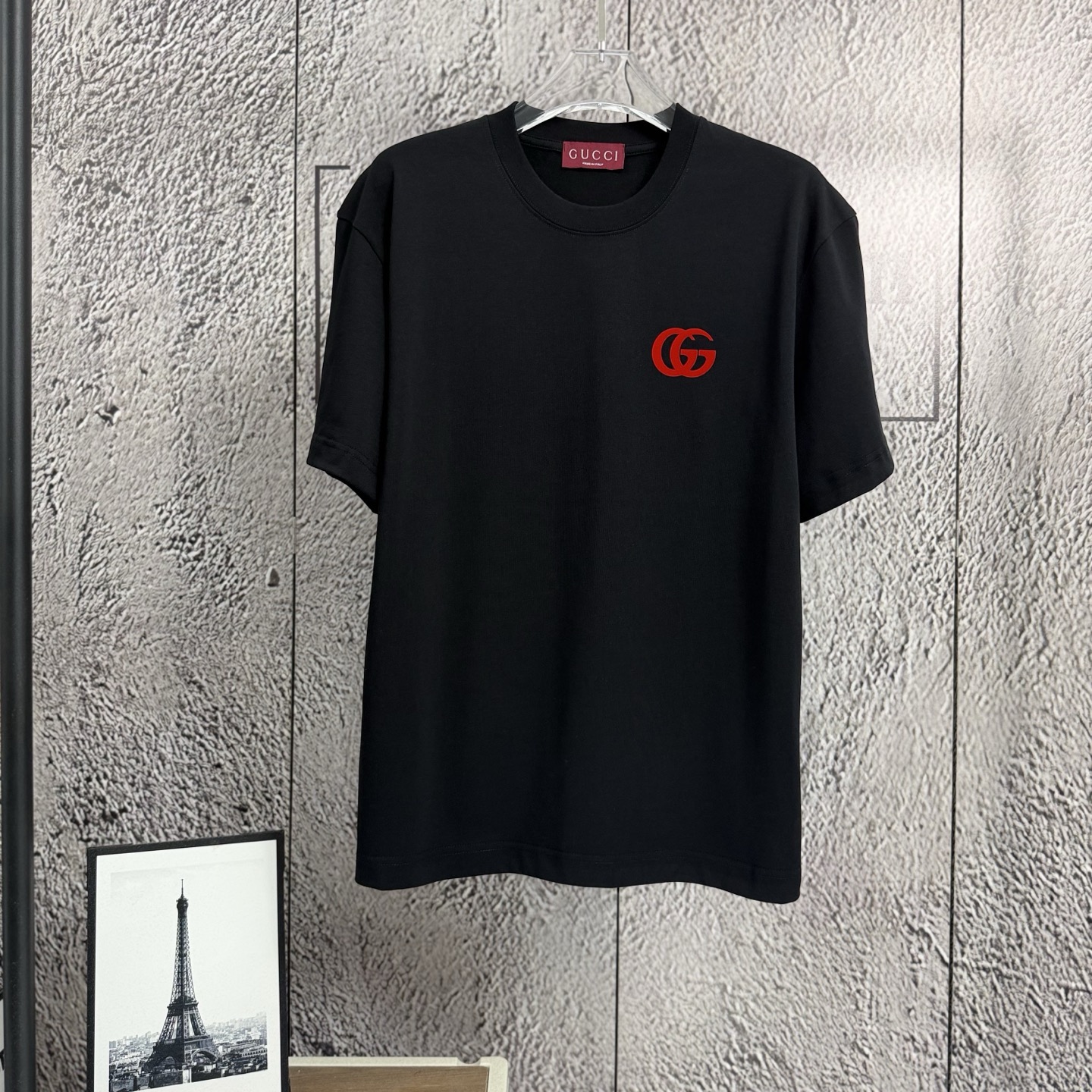 @90《𝙉𝙚𝙬⚜️Gucci》 Nueva colección de primavera/verano 2026, camiseta de manga corta, algodón puro pesado con estilo de…