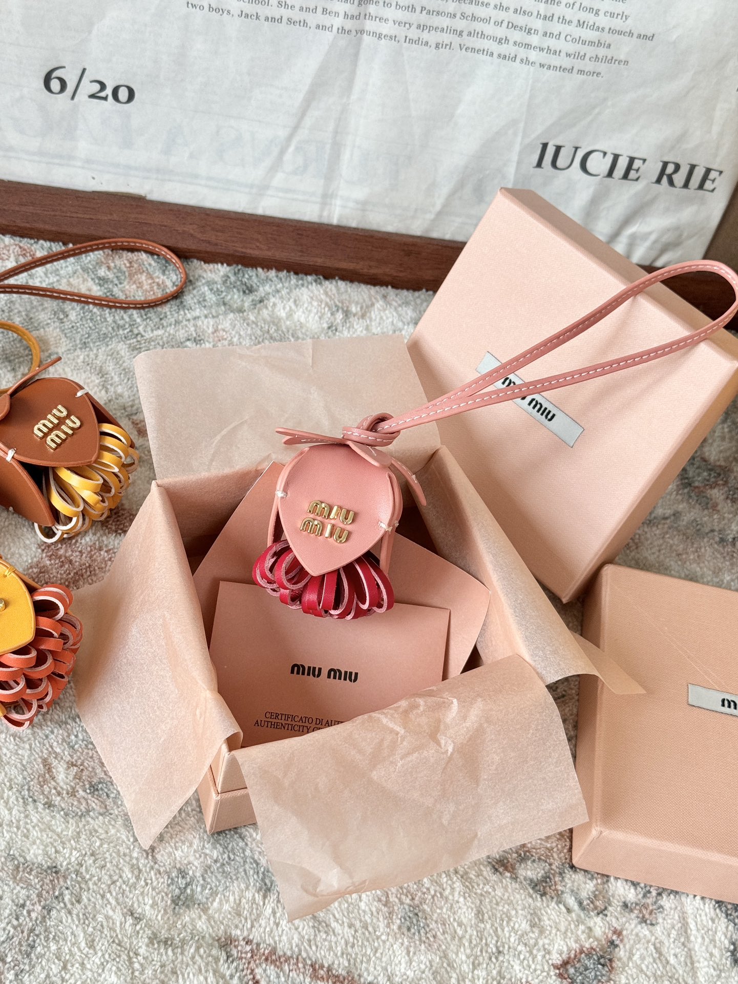 Embracing the aesthetic of curated imperfection, these Miu Miu bag - Comprehensive 4