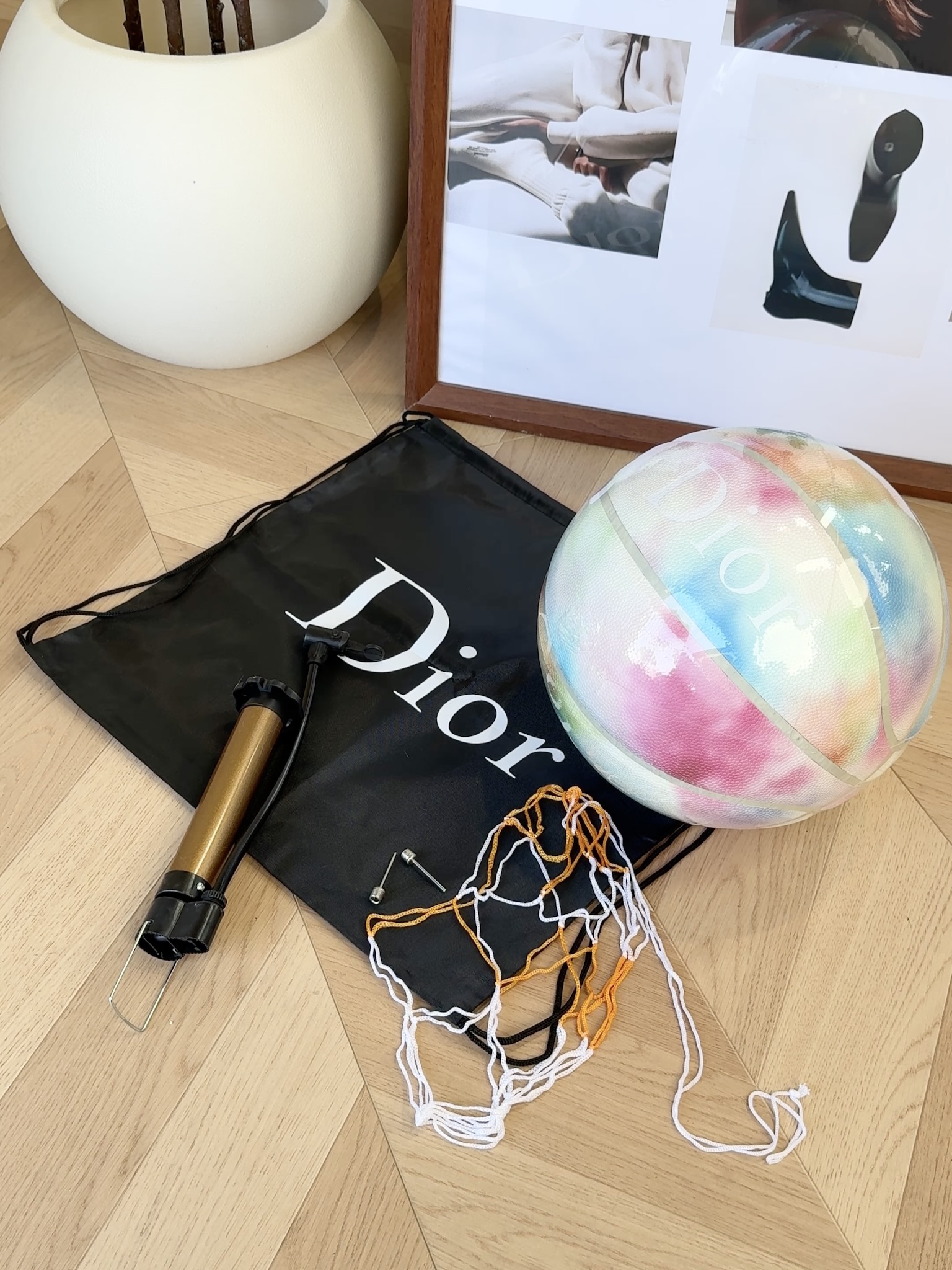 The Dior Basketball: an elevated athletic piece designed to make a - Comprehensive