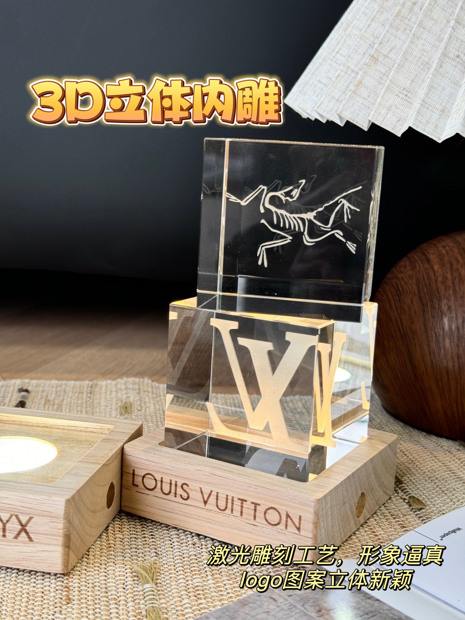 小夜灯里的美貌天花板，低调奢华都被它霸占了，颜值杠杠的，平时不点灯，就是妥妥的艺术品，点开灯就是美轮美奂 6