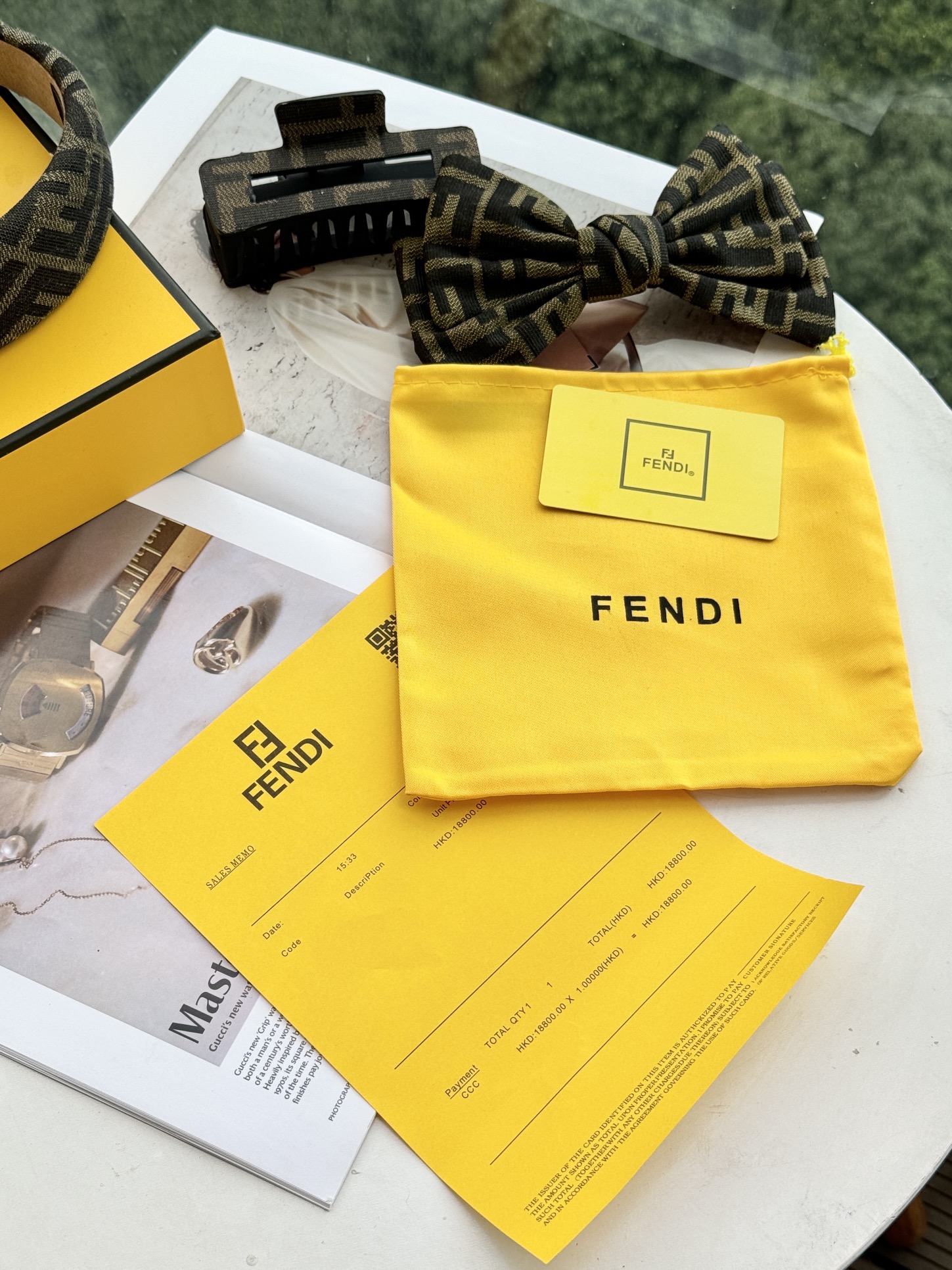 Fendi最新发饰礼盒 5