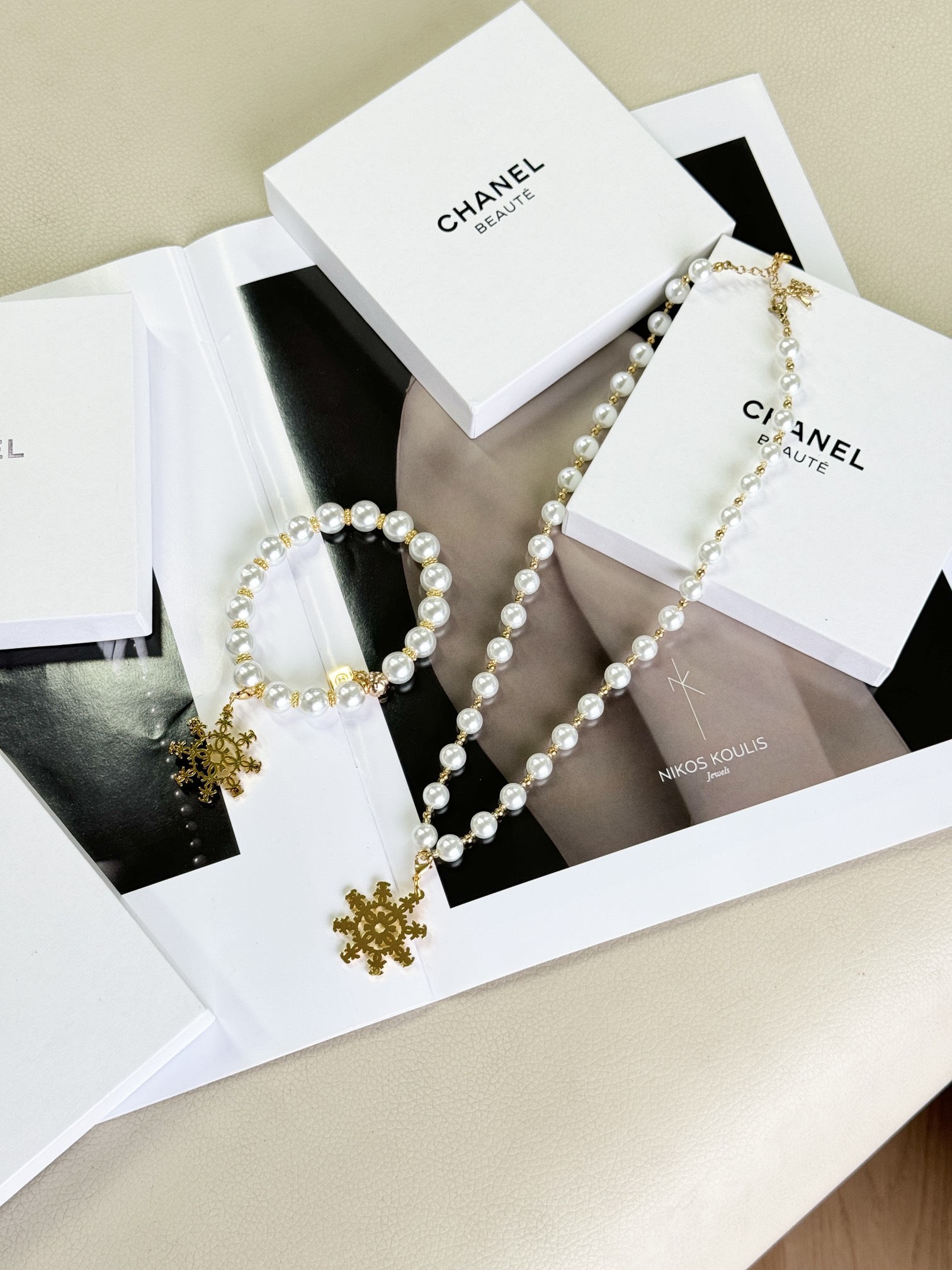 Available as a coordinating necklace and bracelet set, offered in two - Comprehensive 4