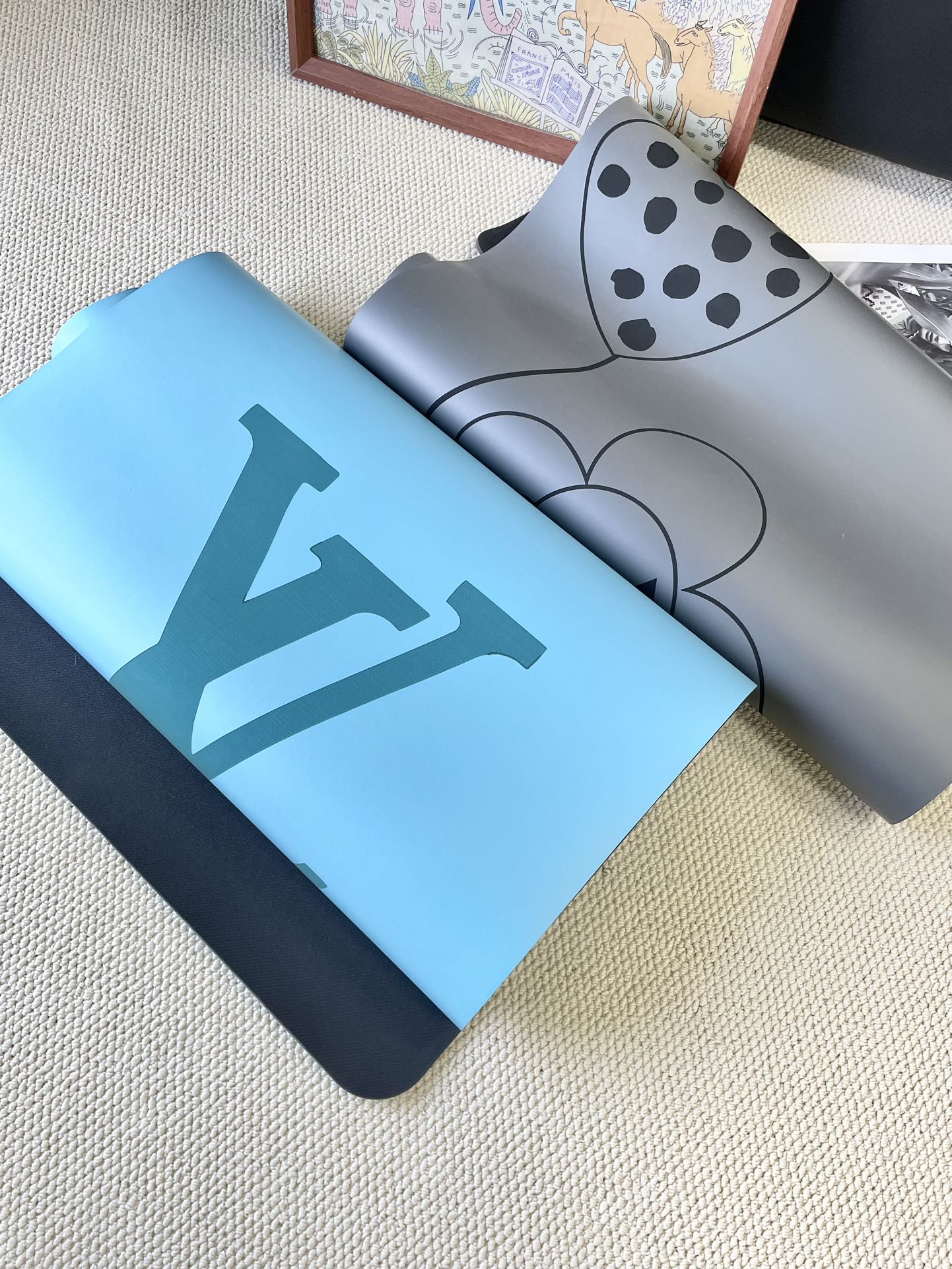 Louis Vuitton Yoga Mat (Includes Carrying Strap - Comprehensive 2
