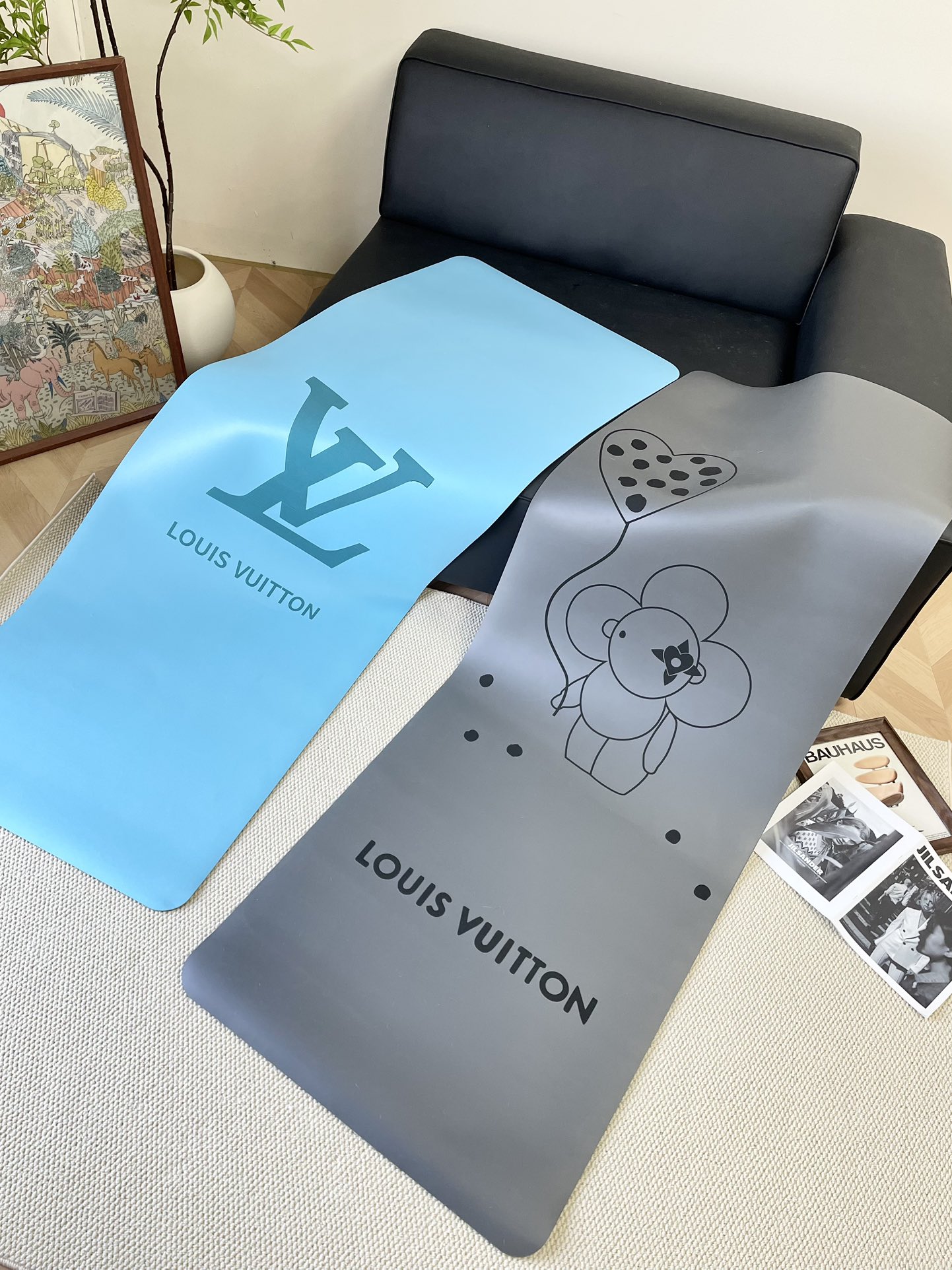 Louis Vuitton Yoga Mat (Includes Carrying Strap - Comprehensive 3