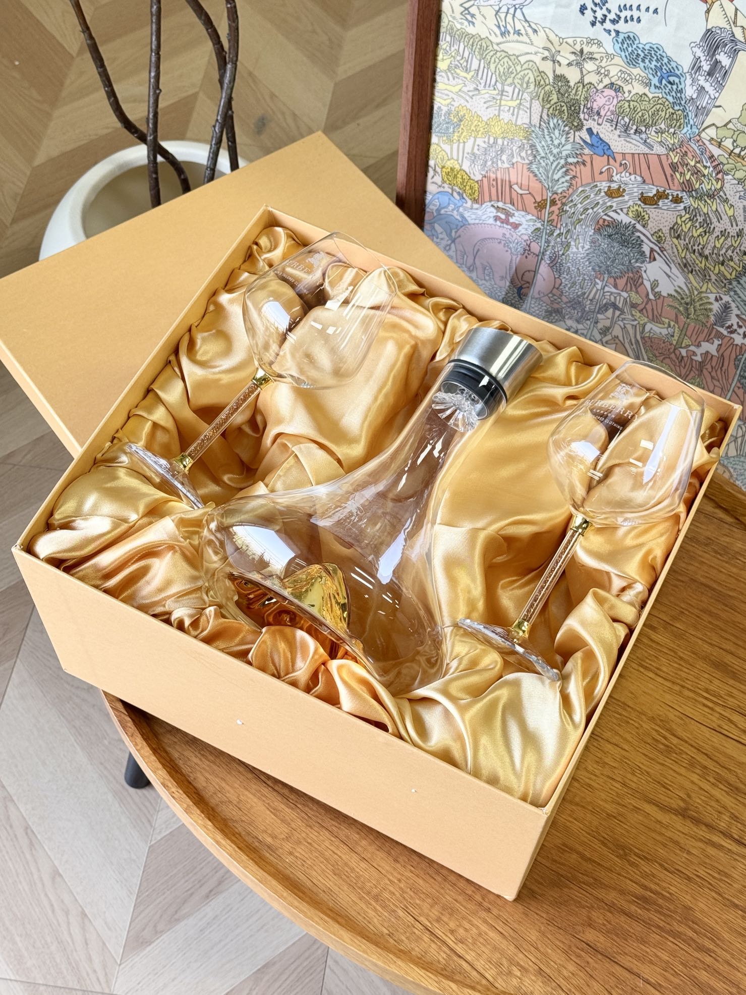 BURBERRY金山醒酒器套组 2