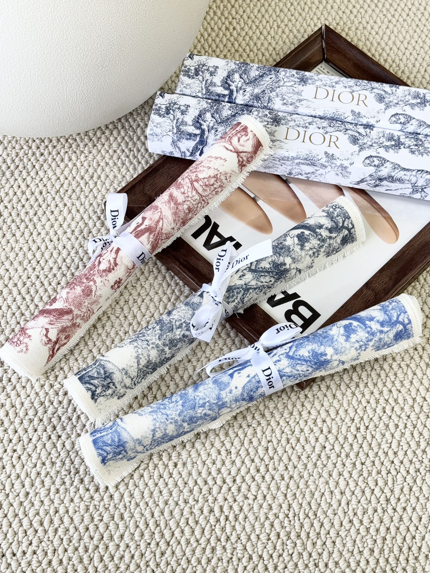 Toile de Jouy Placemat (Available in Three Colors) - Comprehensive 8