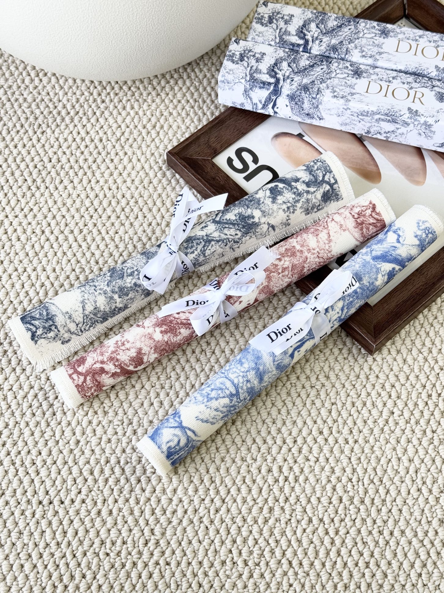 Toile de Jouy Placemat (Available in Three Colors) - Comprehensive 5