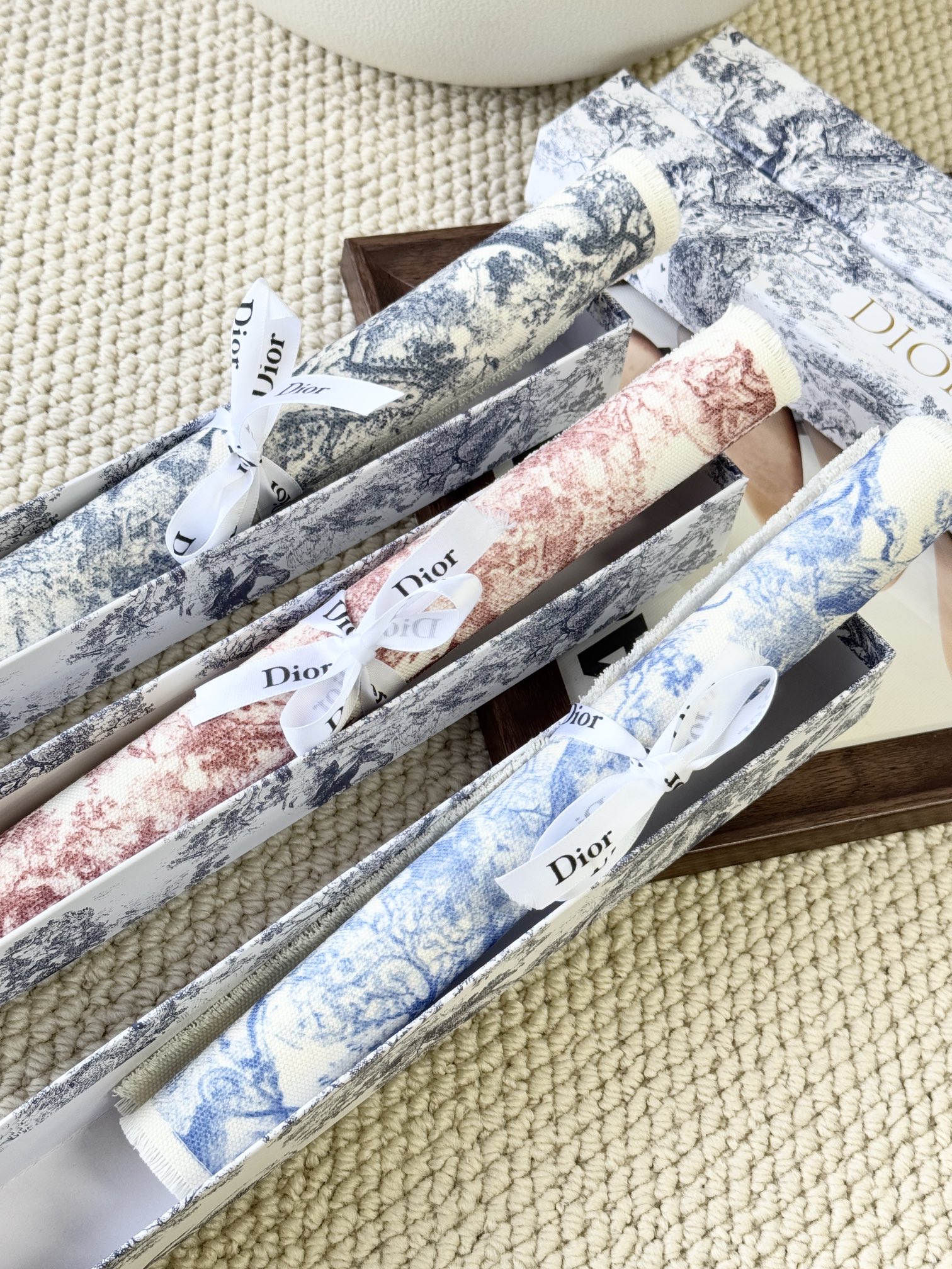 Toile de Jouy Placemat (Available in Three Colors) - Comprehensive 3