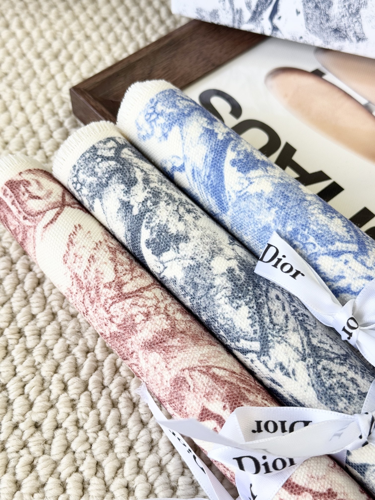 Toile de Jouy Placemat (Available in Three Colors) - Comprehensive 7