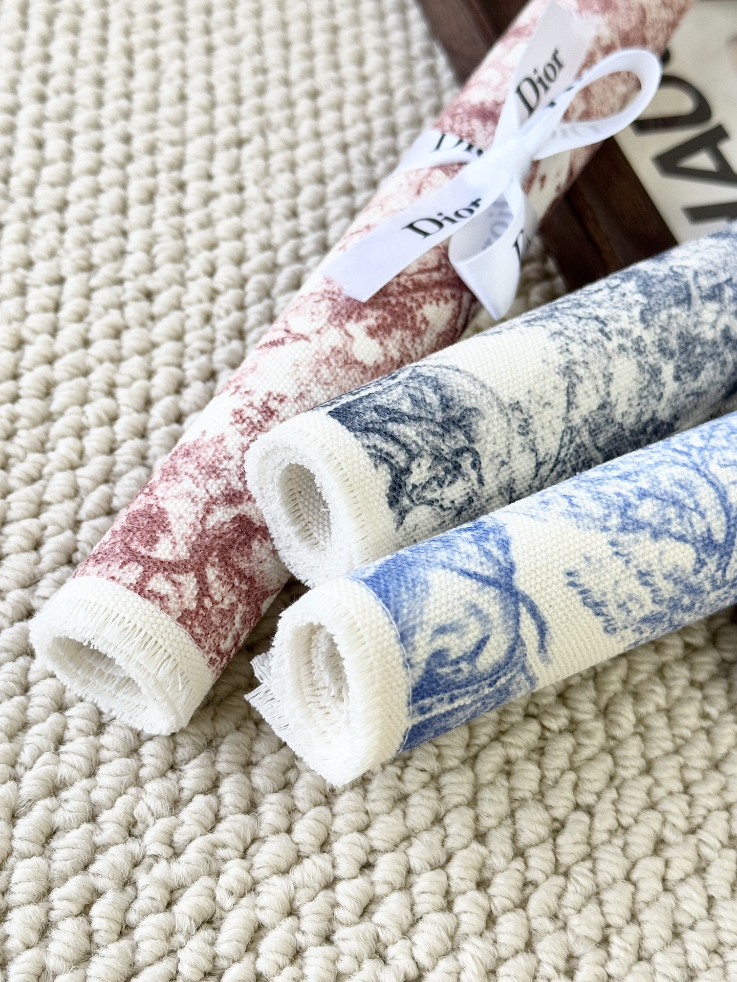 Toile de Jouy Placemat (Available in Three Colors) - Comprehensive 9