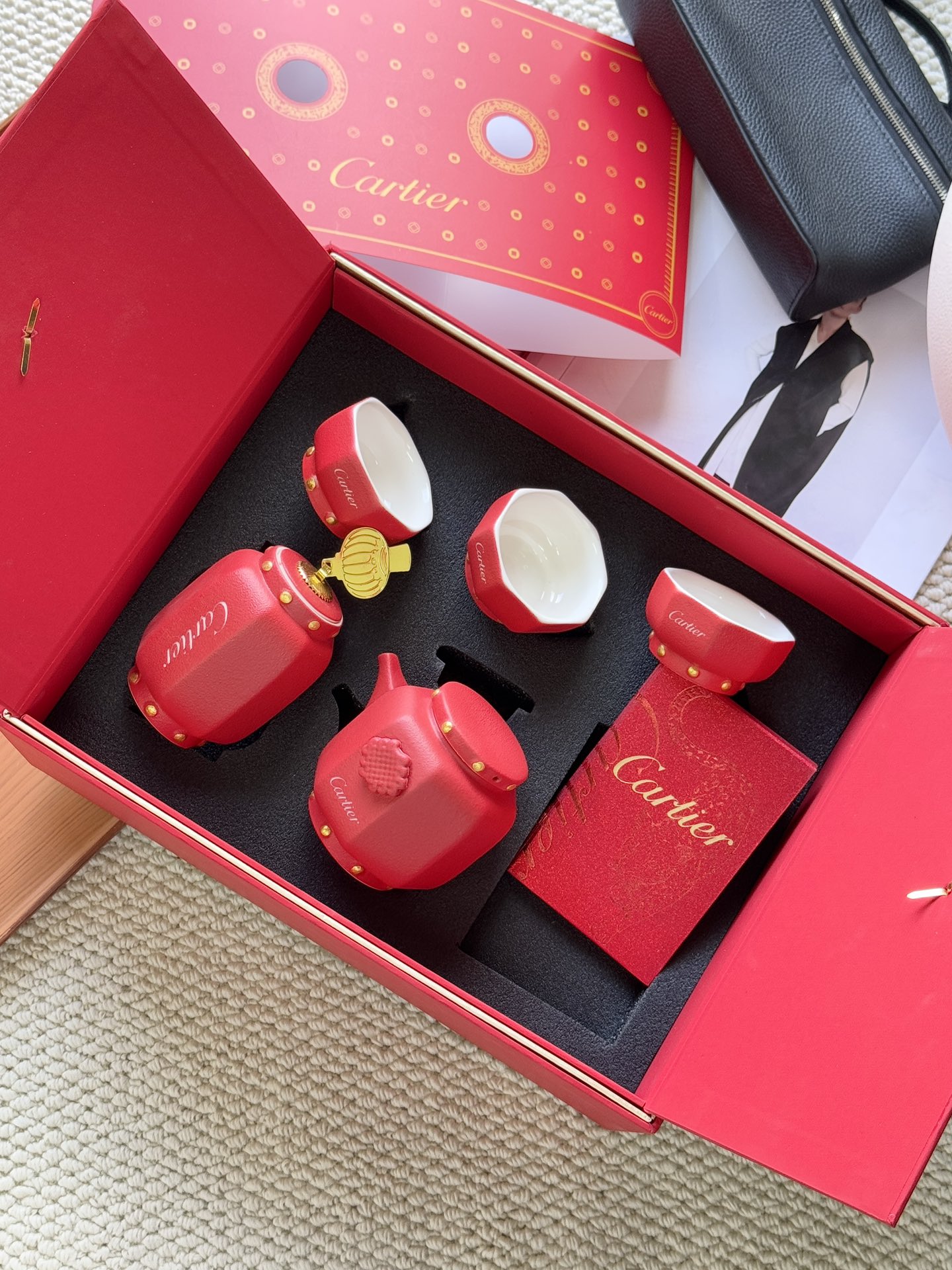 芮妮·乔薇拉 Rene Caovilla 高定典藏经典高奢皮具手袋托特包斜挎包女包 #DA93382C 4