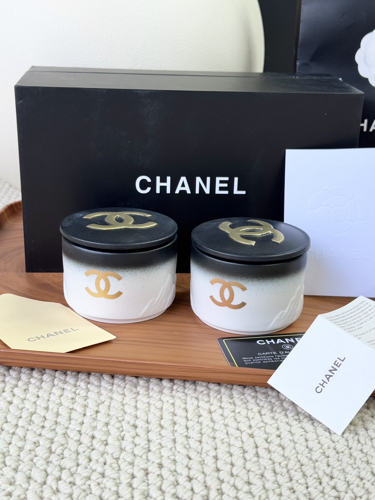 Chanel Maison Lifestyle Luxury Home Decor Blanket Tableware Bedding 3
