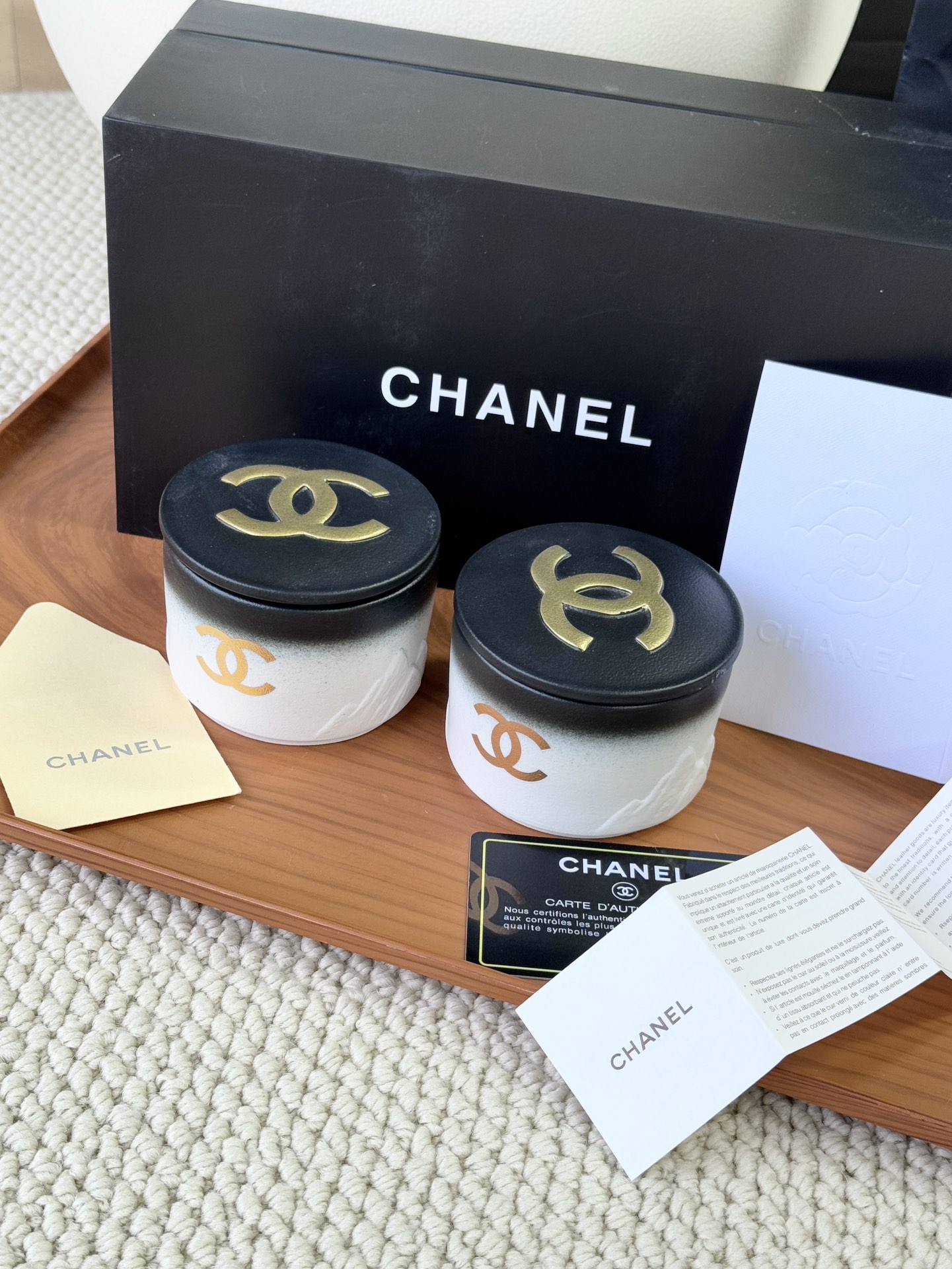 Chanel Maison Lifestyle Luxury Home Decor Blanket Tableware Bedding 2