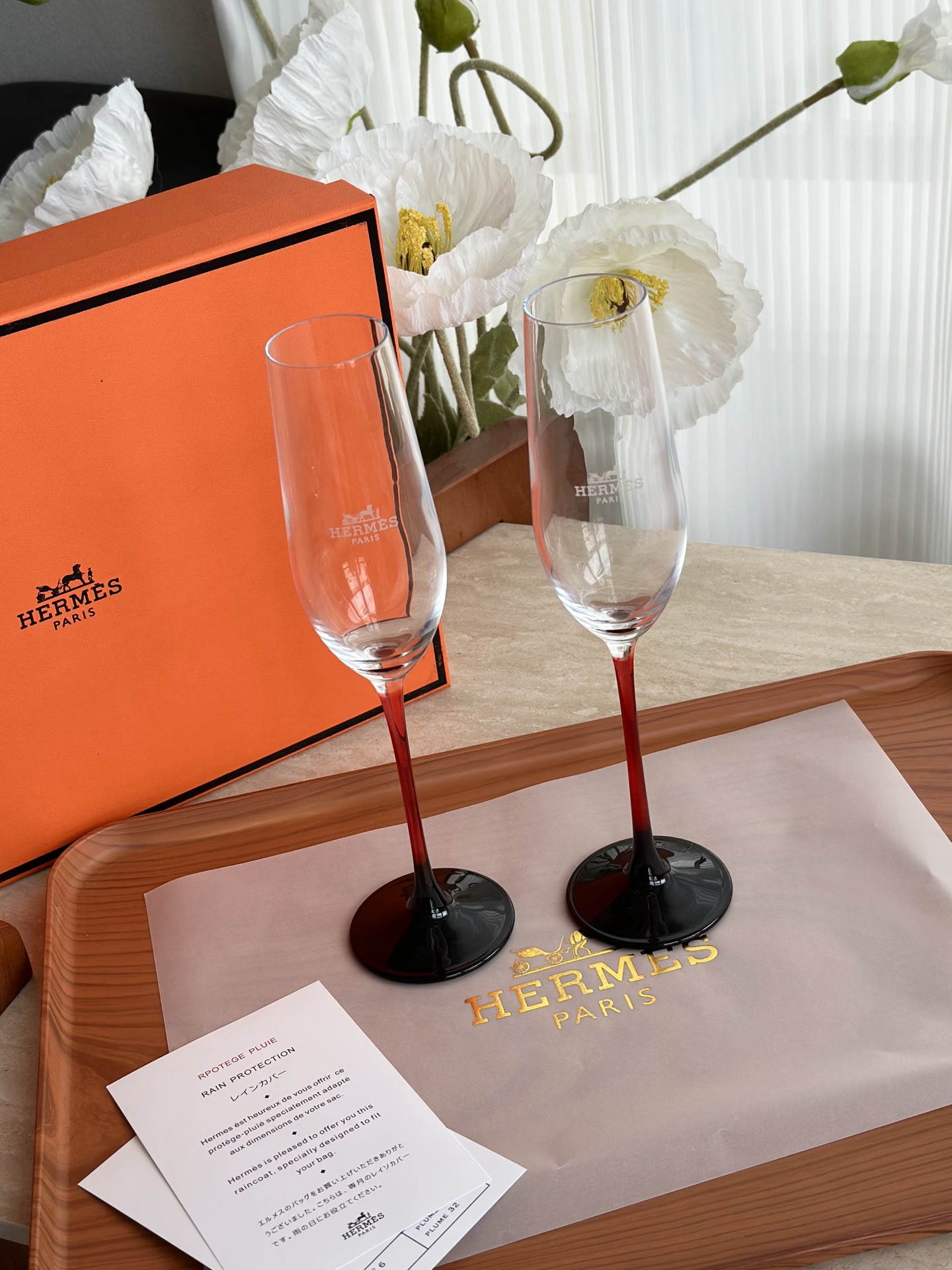 爱马仕 Hermès 高定典藏典雅居所生活方式奢华家居家纺四件套摆件 #33B23518 4