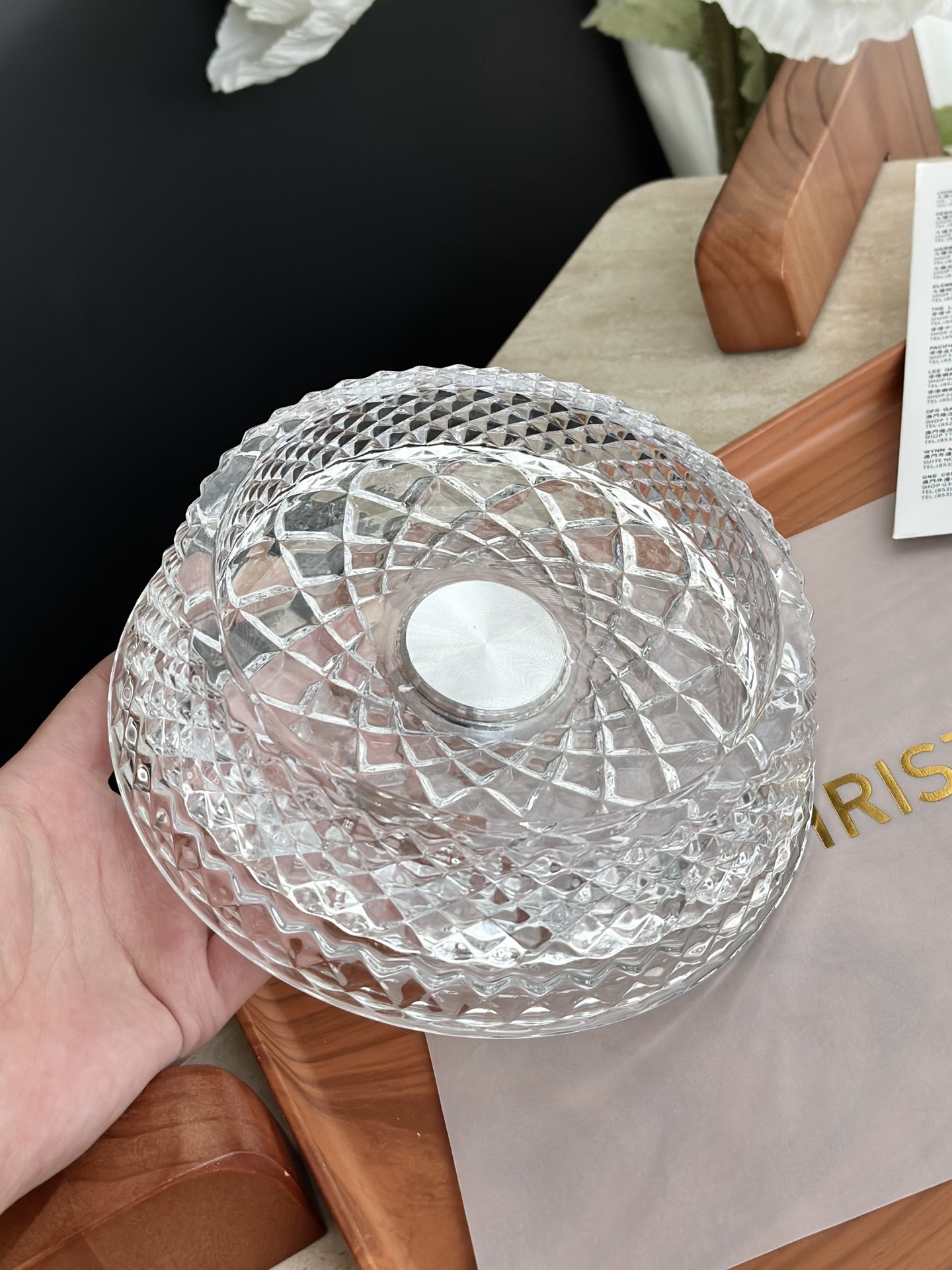 Crystal Wine Aerator Decanter - Rotating Design for Rapid Wine Breathing