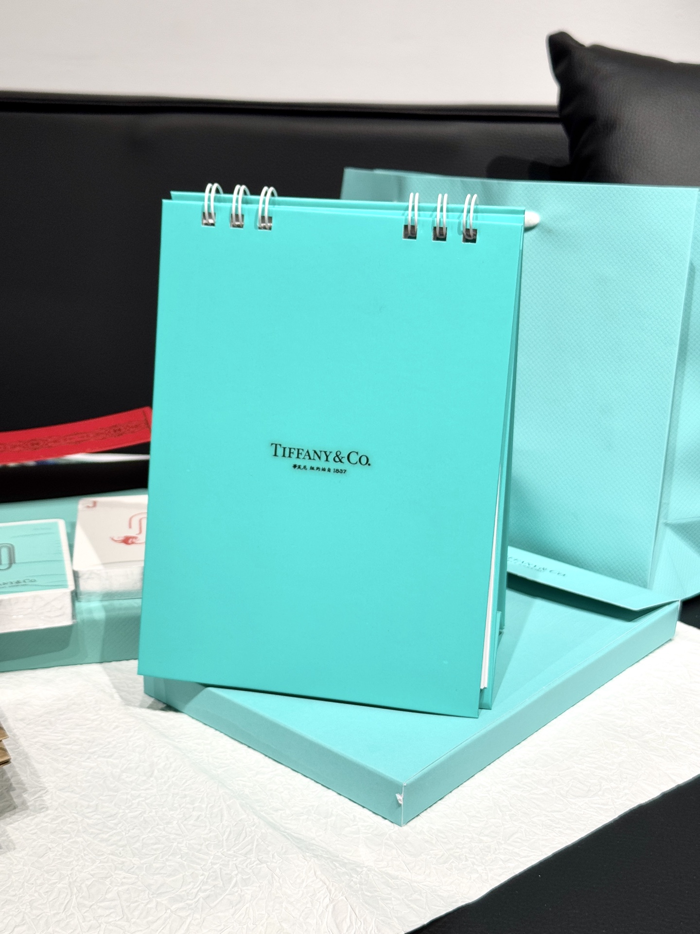 蒂芙尼 Tiffany & Co 高定典藏经典高奢皮具手袋托特包斜挎包女包 #B02826FD 2