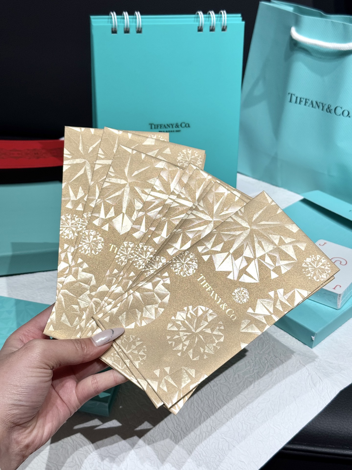 蒂芙尼 Tiffany & Co 高定典藏经典高奢皮具手袋托特包斜挎包女包 #B02826FD 5