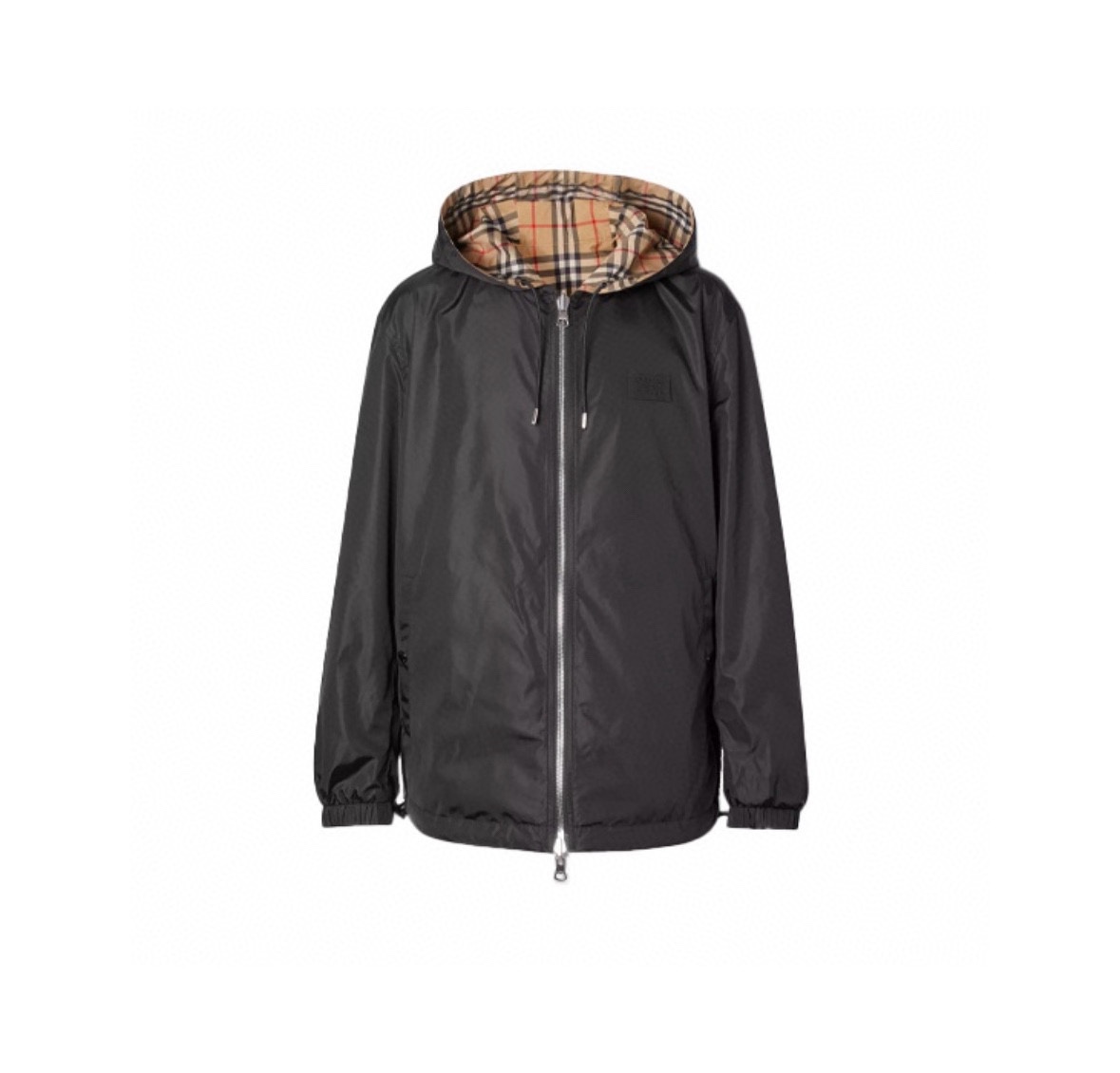 NO:954523,For [official website synchronization] (reversible wear) BURBERRY/Burberry BBR classic reversible hooded jacket. Official website synchronization. Same style for men and women. The perfect combination of British style and simplicity. The latest autumn hooded jacket, recycled fiber waterproof technical fabrics, Burberry's iconic classic plaid timeless style, long-lasting and always new.  It has a solid color surface and classic plaid reversible design. The fabric texture is light and breathable, with mild water-repellent function. The zippered hooded design can be worn in various scenes of daily leisure, work and sports. It can also be used as a functional jacket for outdoor travel. It is foldable, anti-wrinkle, and easy to carry!  This double-sided design has been launched from down to jackets in the past two years, and has become a new classic series that combines fashion and practical functionality. One side is a solid color side, and the other side has a classic plaid pattern. The two sides complement each other and are lined with each other. The upper body is very tasteful. Color black Size M-3XL Length Bust Shoulder width Sleeve length Recommended weight M 681124862100-120  L701145063120-140 XL 721185264140-160 2XL 741225465160-180 3XL 761265666180-200.19860909供【官网同步】（双面穿） BURBERRY/巴宝莉BBR经典双面穿连帽夹克外套 官网同步 男女同款 英伦与简约的完美结合 最新款秋季连帽夹克外套,再生纤维防水科技面料,巴宝莉标志性经典格纹永不过时款式,弥久常新. 净色面和经典格子双面穿的设计,面料质感轻薄透气,轻度防泼水功能,拉链连帽式的设计,可日常休闲工作运动各种场景穿着,亦可作为户外旅游冲锋衣功能性外套,折叠抗皱,携带轻便！ 这种双面穿设计,这两年从羽绒到外套夹克都有推出,已经成为新的一个兼具时尚与实用功能性经典系列. 一面净色面,一面经典格纹图案,两面相得益彰,互为内衬,上身非常有品位. 颜色黑色 尺码M-3XL 衣长 胸围 肩宽袖长 建议体重 M 681124862100-120 L701145063120-140 XL 721185264140-160 2XL 741225465160-180 3XL 761265666180-200,,burberry,burberry,jackets & coats,jackets & coats,down jacket,hats,,Men's clothing