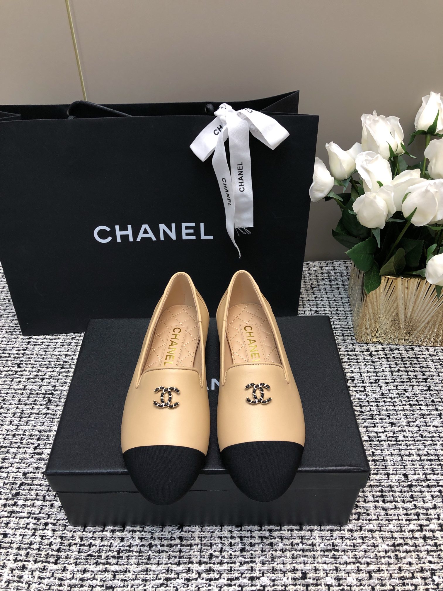 Chanel 23C Loafers: Retro Style, Lambskin Leather, Comfortable & Chic 3 a1696762325325 8781