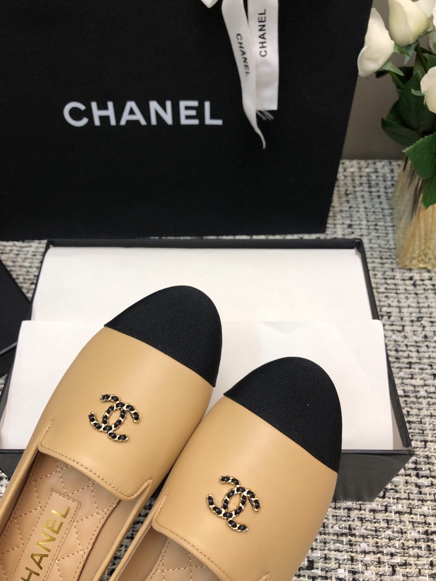 Chanel 23C Loafers: Retro Style, Lambskin Leather, Comfortable & Chic 5 a1696762325509 3167