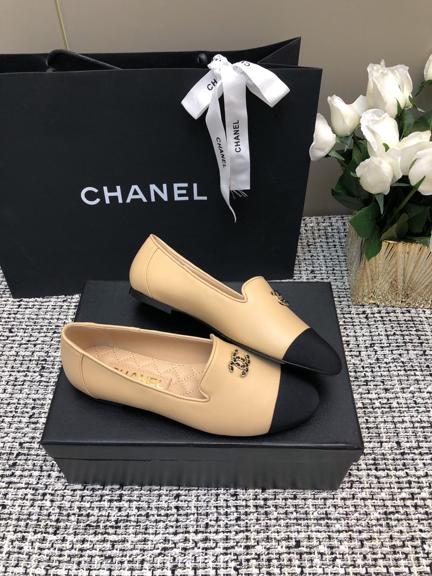 Chanel 23C Loafers: Retro Style, Lambskin Leather, Comfortable & Chic 7 a1696762325938 0308
