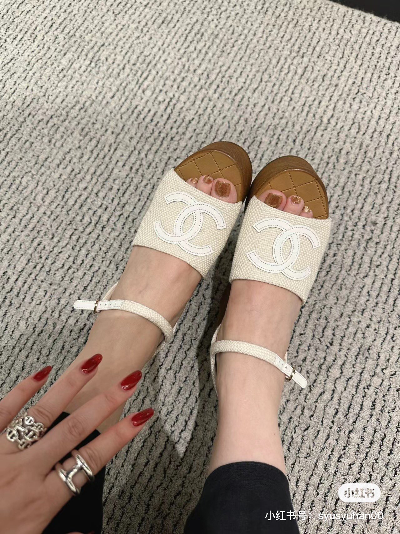 NO:168902,foot pictures, slippers, sandals, sandals, slippers19860909上脚图,拖鞋凉鞋,sandals,slippers,Women's Shoes