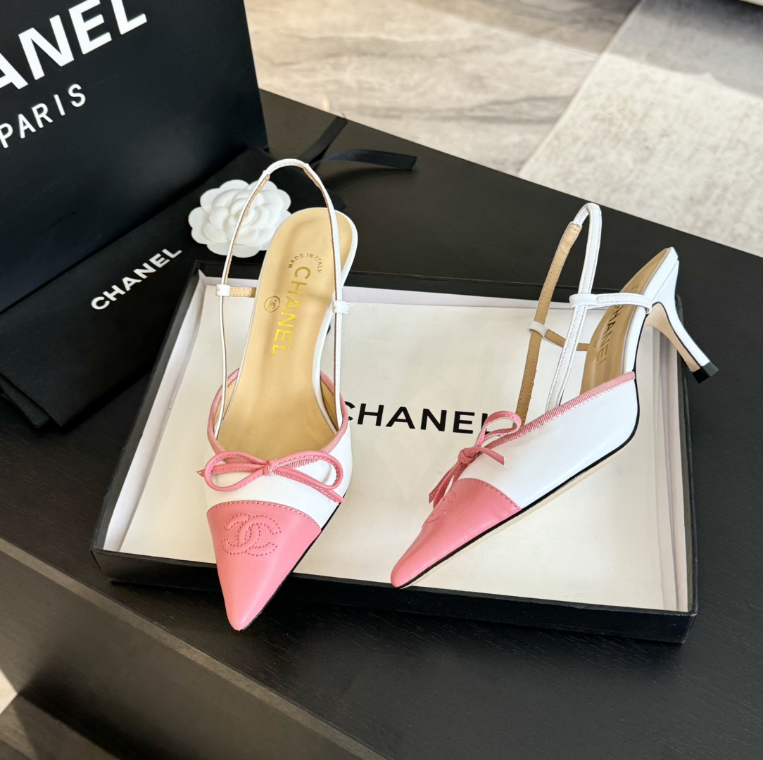 Chanel 24SS Lambskin Mary Janes with Camellia Hardware, Pointed Toe 6 i1719905928 2253 4