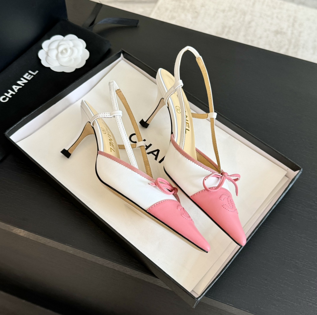 Chanel 24SS Lambskin Mary Janes with Camellia Hardware, Pointed Toe 9 i1719905928 4228 5
