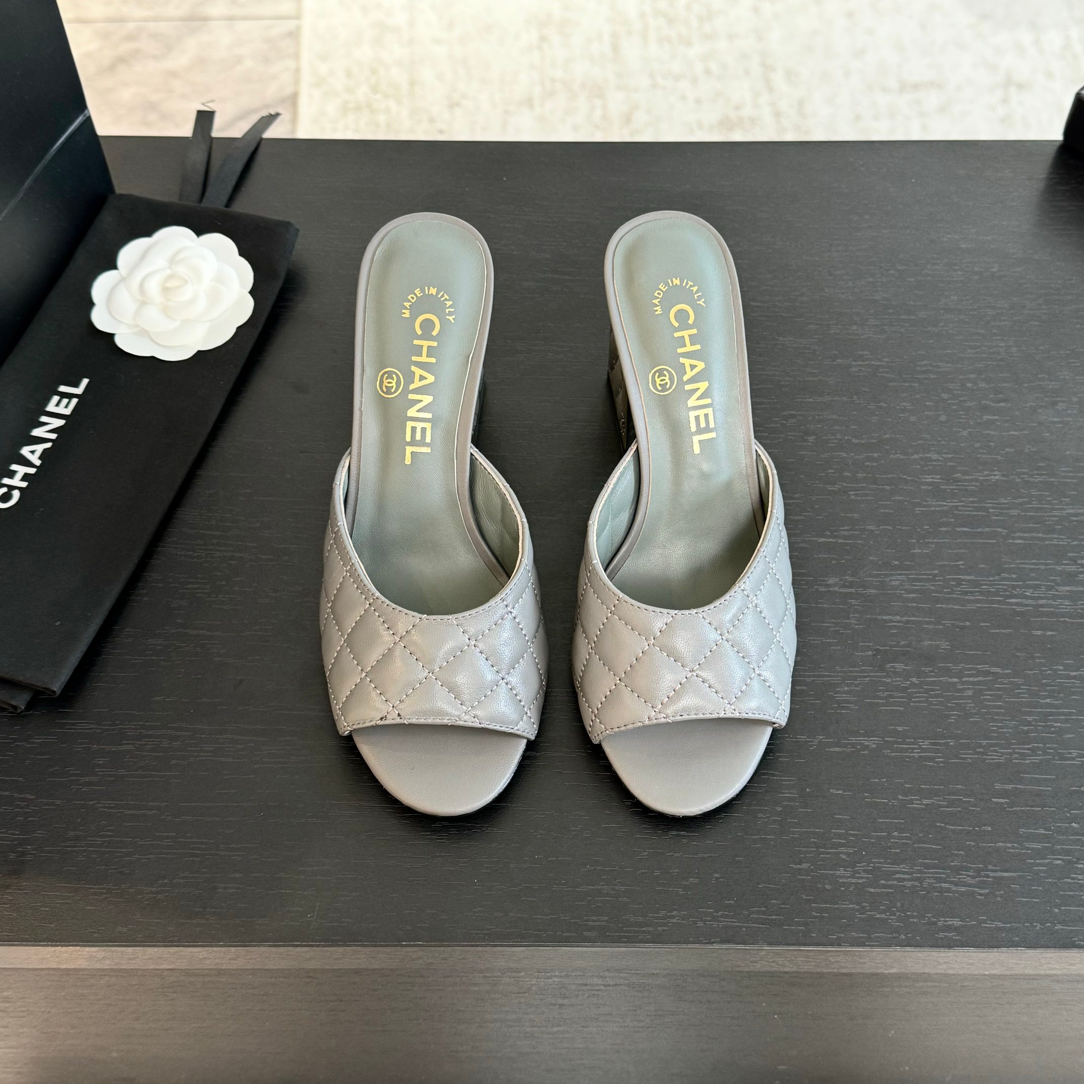 Chanel 24SS Mary Jane Mules Lambskin Leather Block Heel Sandals 3 a1722971454108 1837