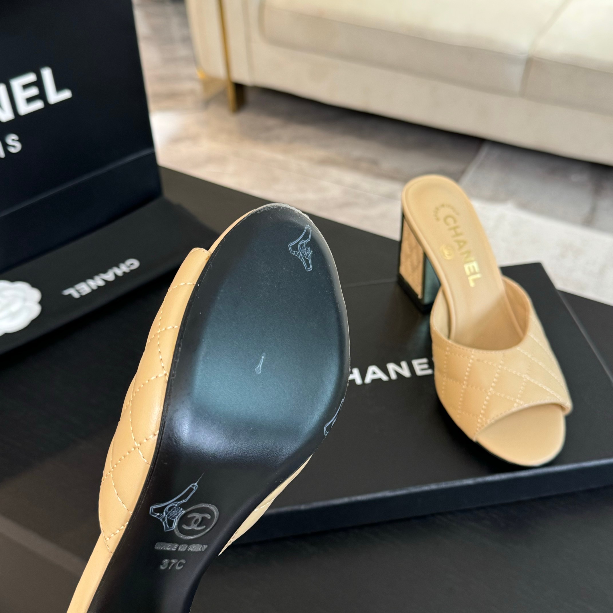 Chanel 24SS Mary Jane Mules - Chic, Comfortable, and Stylish Summer Sandals 4 a1722971505158 8278