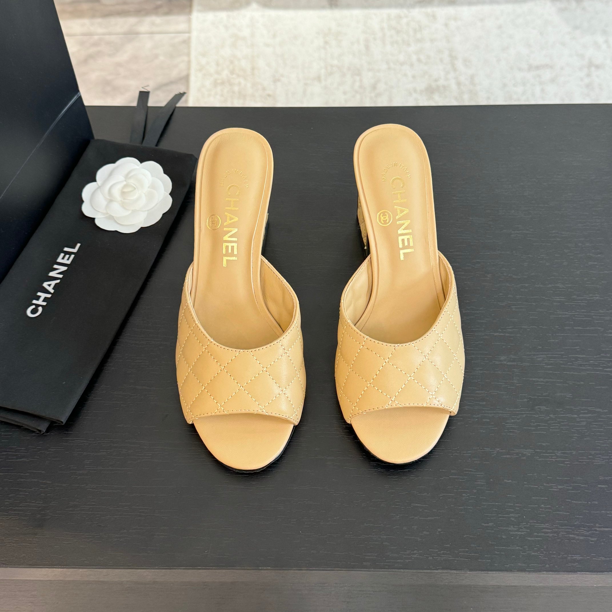 Chanel 24SS Mary Jane Mules - Chic, Comfortable, and Stylish Summer Sandals 3 a1722971505273 7016