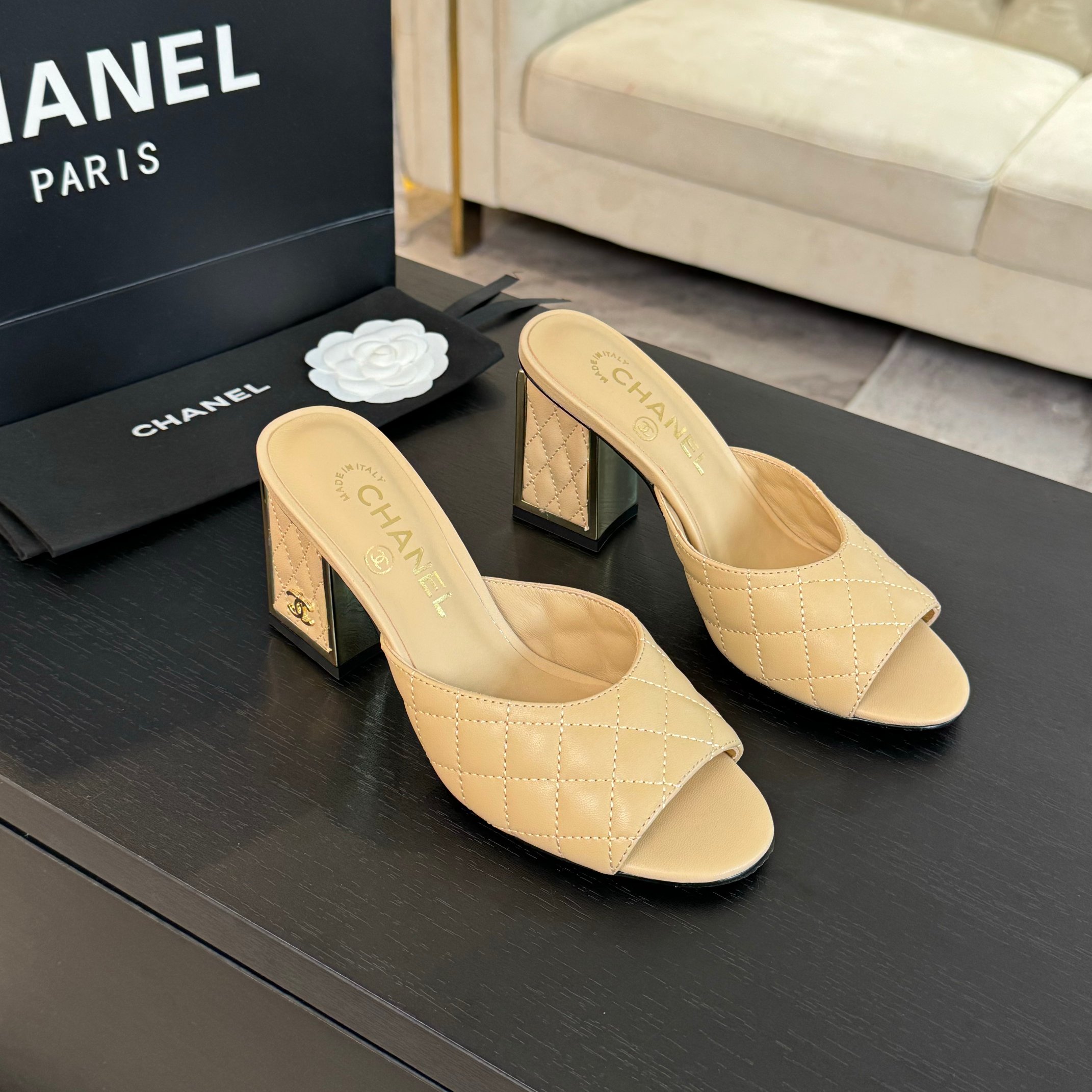 Chanel 24SS Mary Jane Mules - Chic, Comfortable, and Stylish Summer Sandals 2 a1722971505542 1777