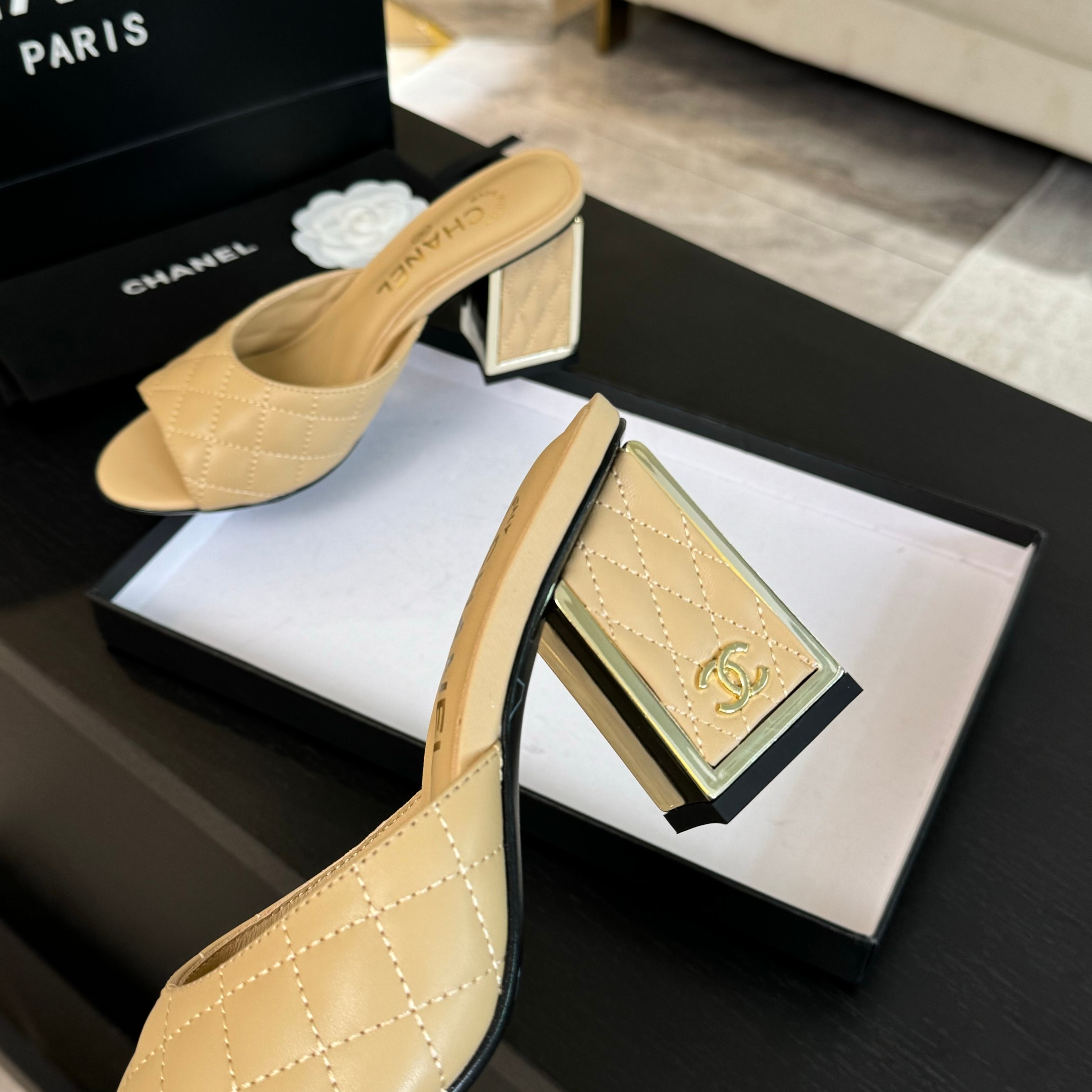 Chanel 24SS Mary Jane Mules - Chic, Comfortable, and Stylish Summer Sandals 9 a1722971514320 2316