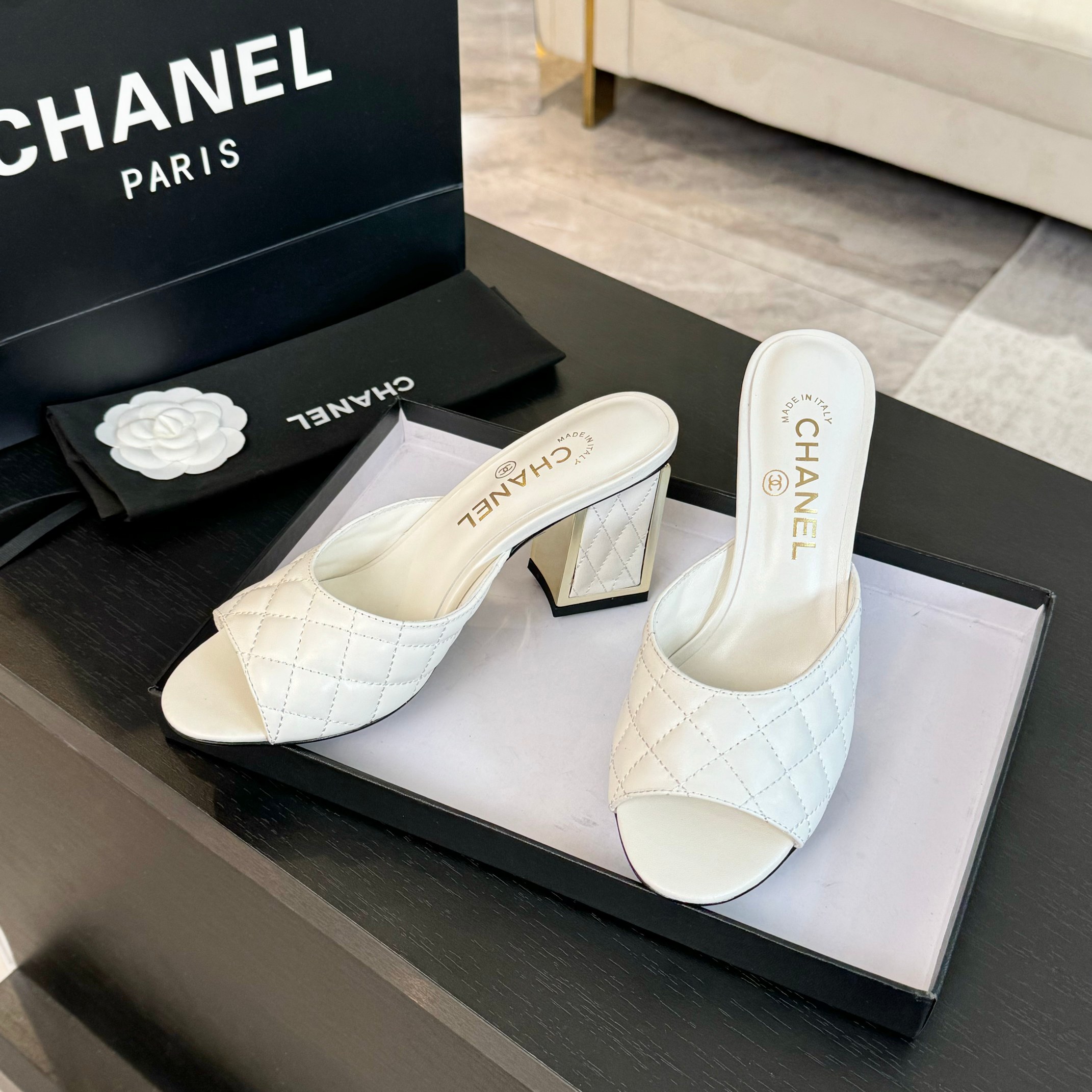 Chanel 24SS Mary Jane Mule: Lambskin Leather, 7.5cm Heel, Iconic Design 4 a1722971534715 1334