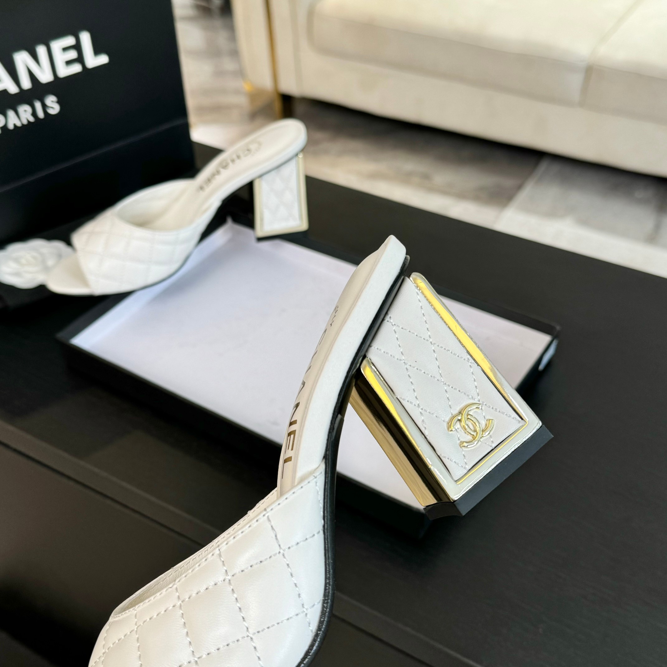 Chanel 24SS Mary Jane Mule: Lambskin Leather, 7.5cm Heel, Iconic Design 6 a1722971576235 0518