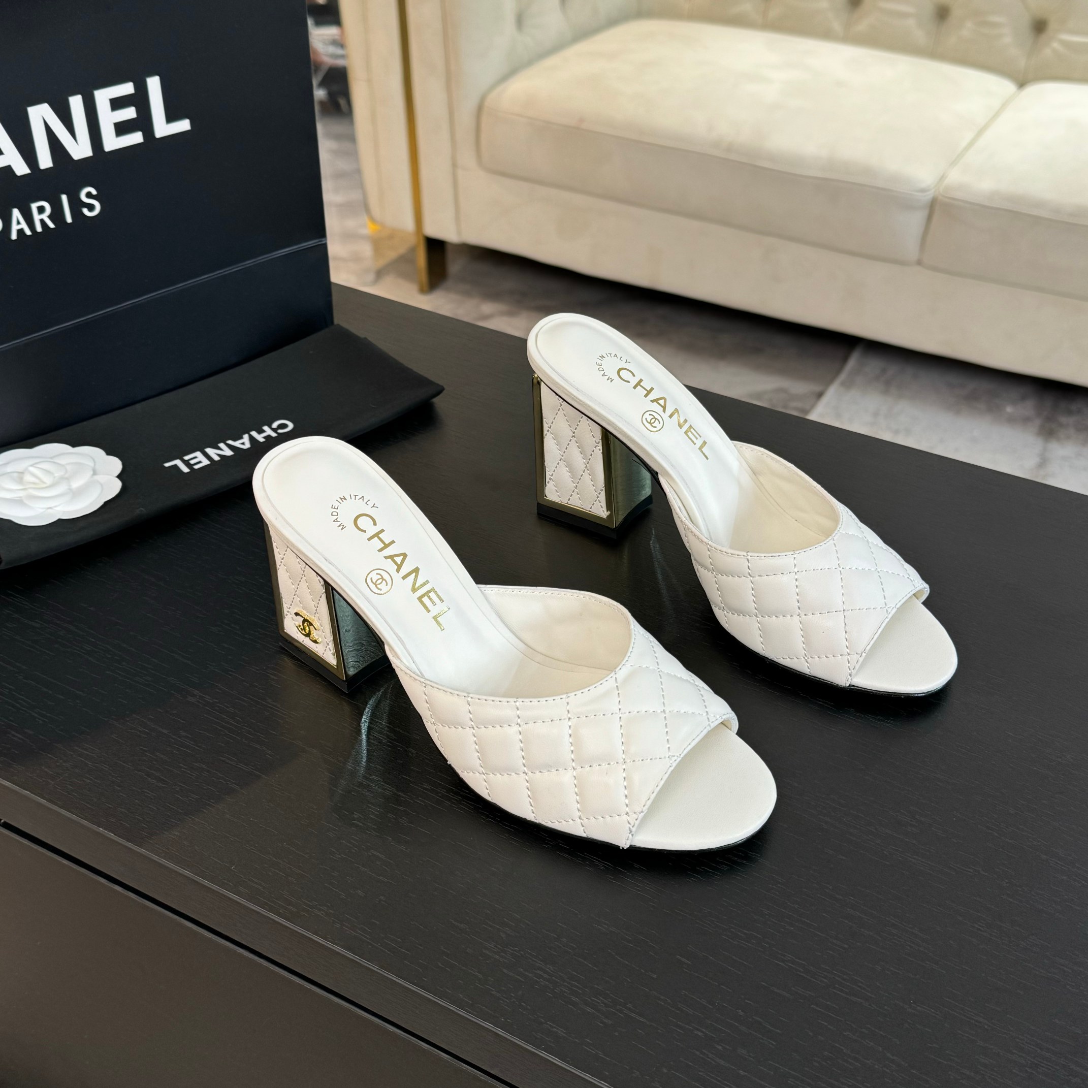 Chanel 24SS Mary Jane Mule: Lambskin Leather, 7.5cm Heel, Iconic Design 2 a1722971576306 0268