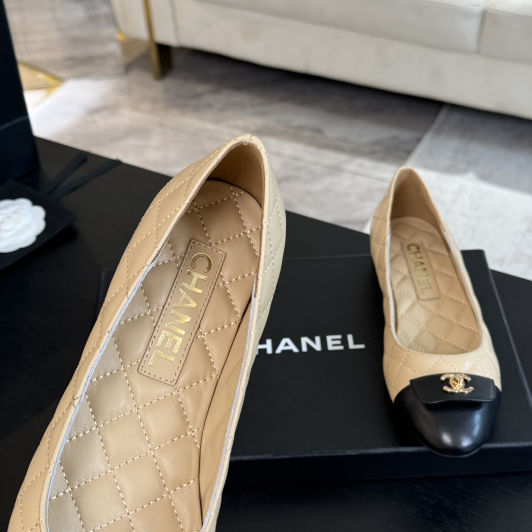 Chanel Ballet Flats with Quilted Leather and Signature Logo Detail 10 i1723188957 9647 0
