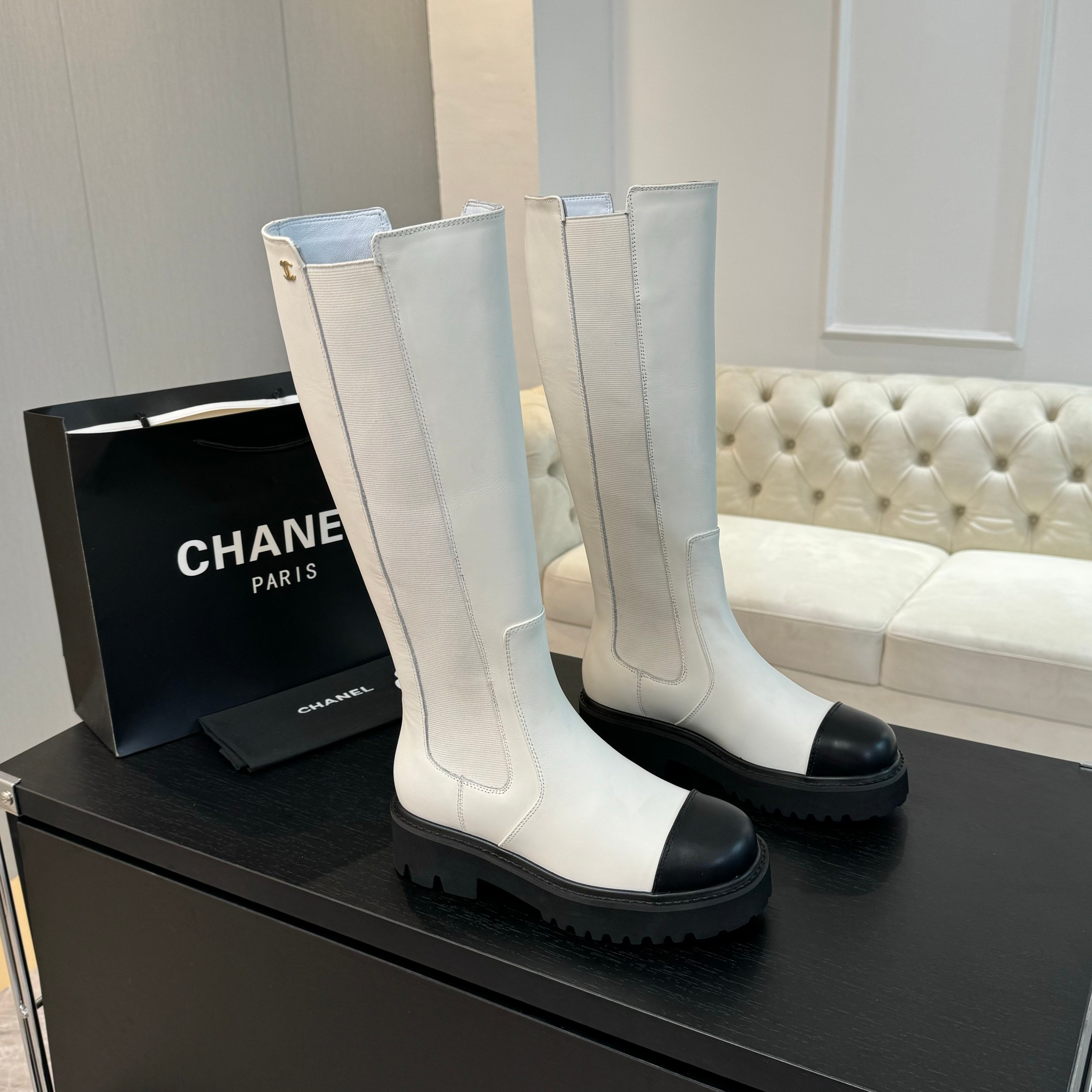 香奈儿 Chanel 经典高奢皮鞋鞋履高跟鞋 #16710DCA 2