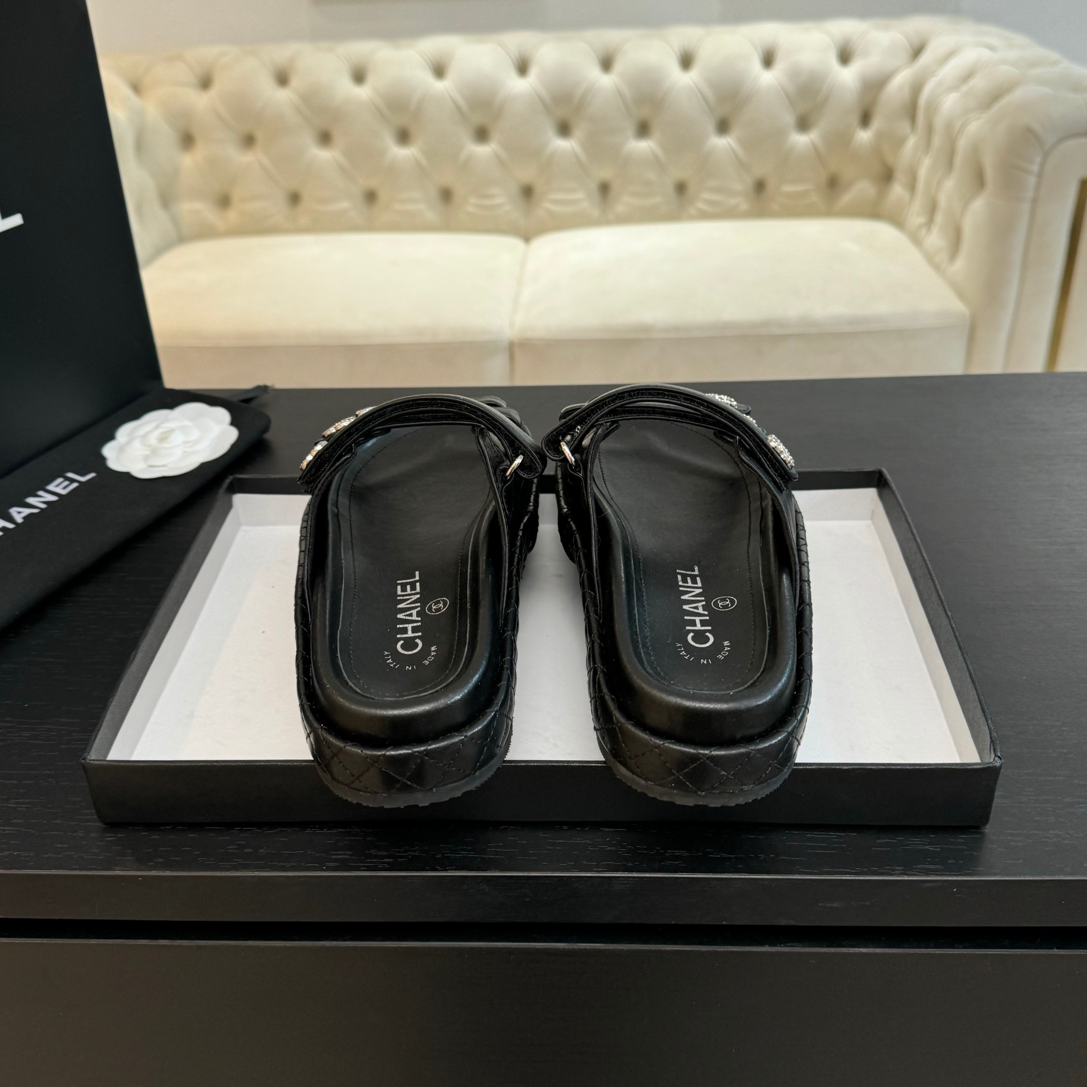 Elegant Beach Sandals With Velcro Straps - Premium Leather Sandals 7 a1734085848237 4132