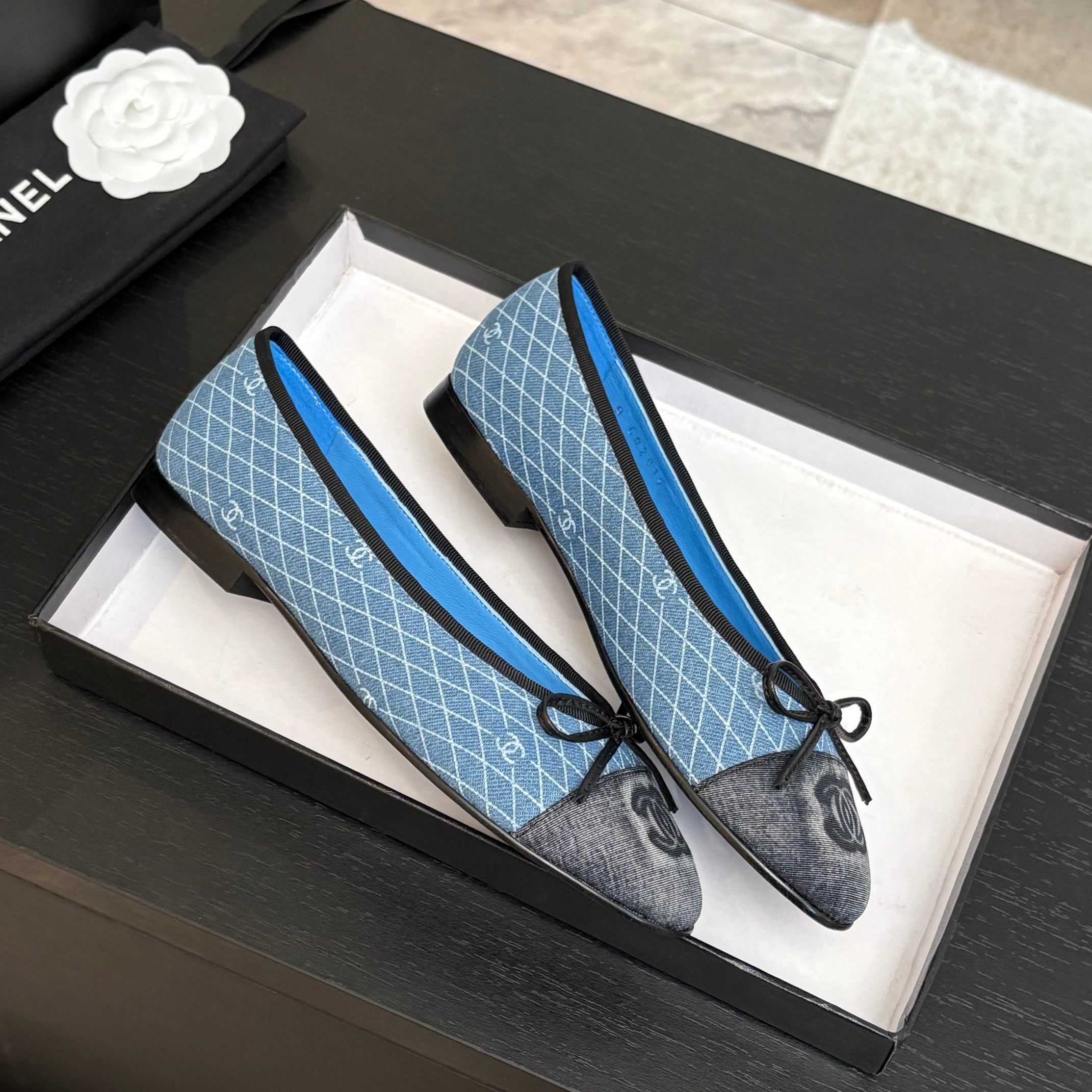 CHANEL 25p Ballet Flats - Authentic Denim with Leather Sole, Sizes 35-40 4 a1742114035668 3630