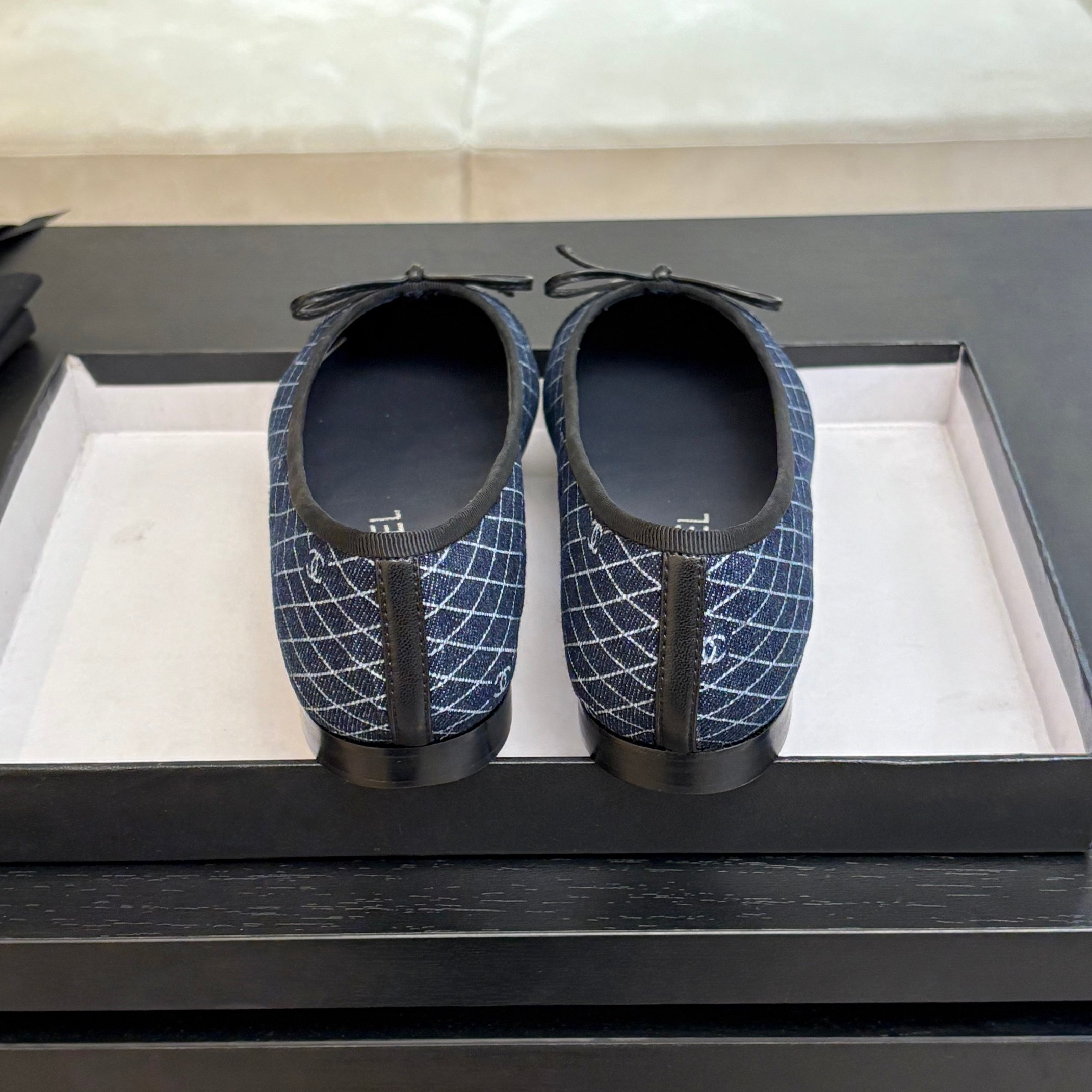 CHANEL Women's Denim Ballet Flats with CC Logo - Authentic Quality 9 a1742114054555 1708