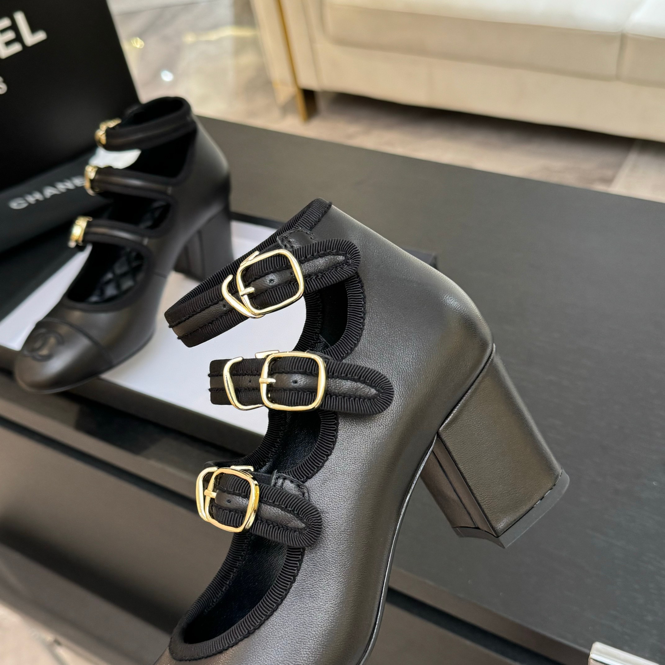 Chanel Double C Buckle T-Strap Mary Jane Pumps - Iconic Style 5 a1742983293752 5224