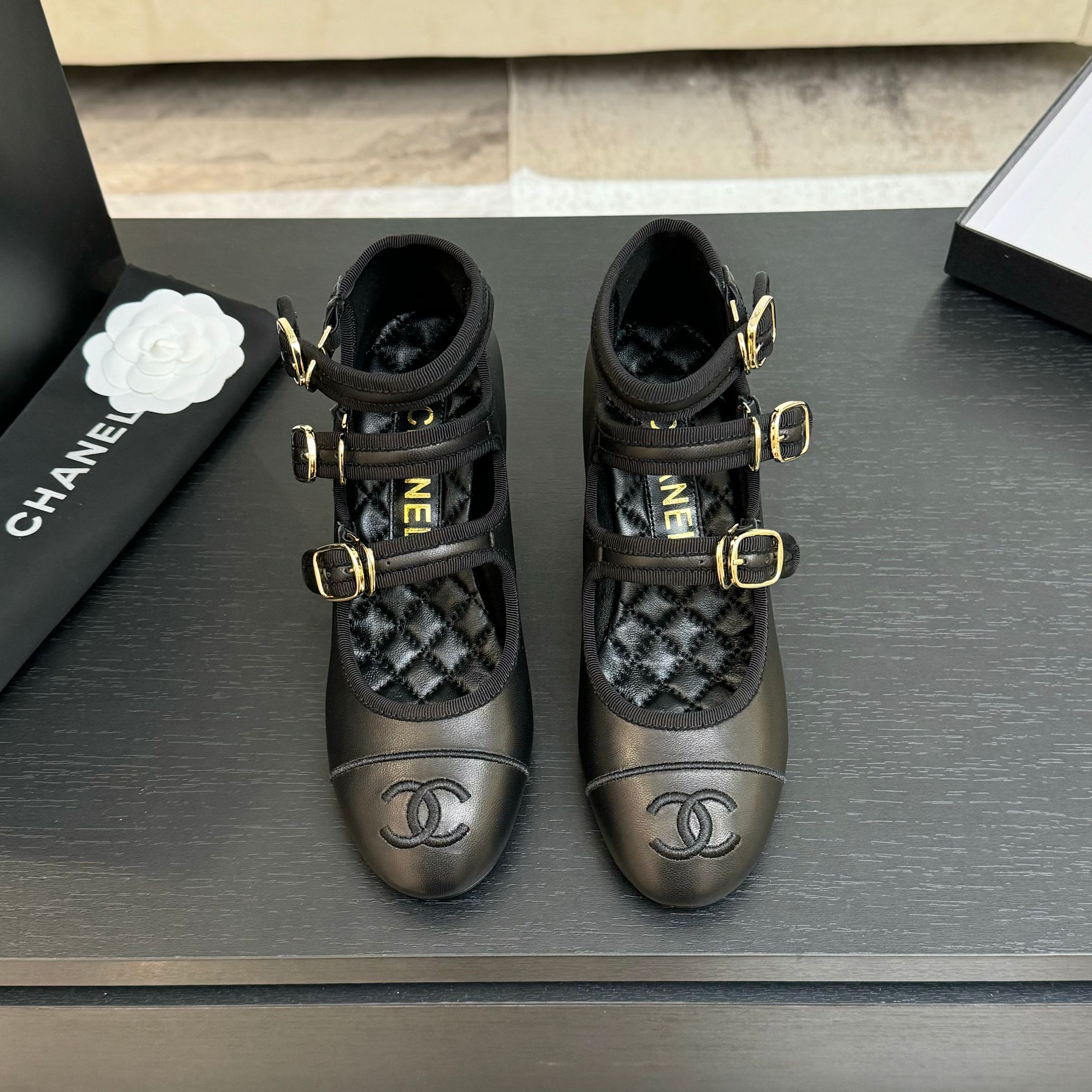 Chanel Double C Buckle T-Strap Mary Jane Pumps - Iconic Style 4 a1742983293899 3272