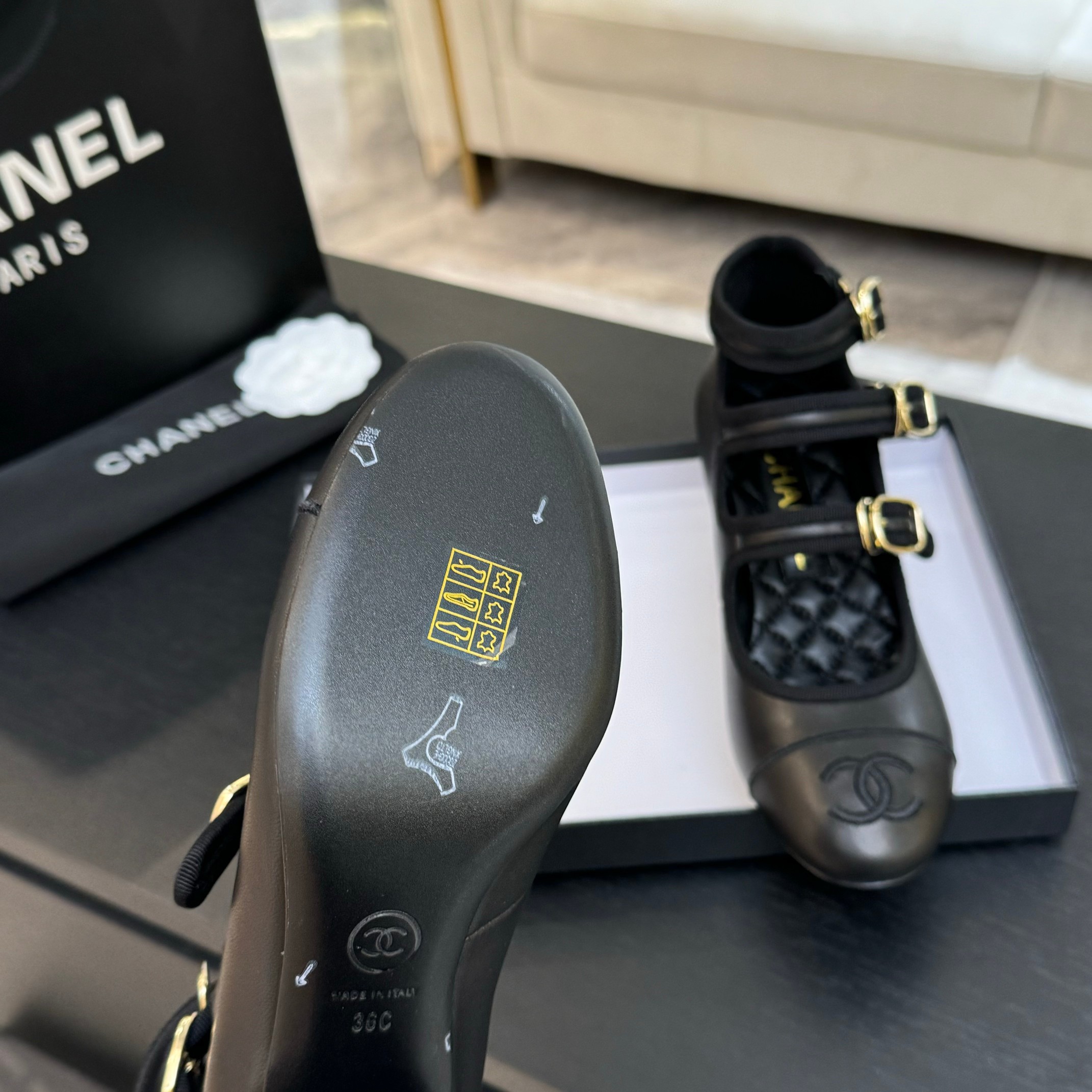 Chanel Double C Buckle T-Strap Mary Jane Pumps - Iconic Style 9 a1742983302685 3577