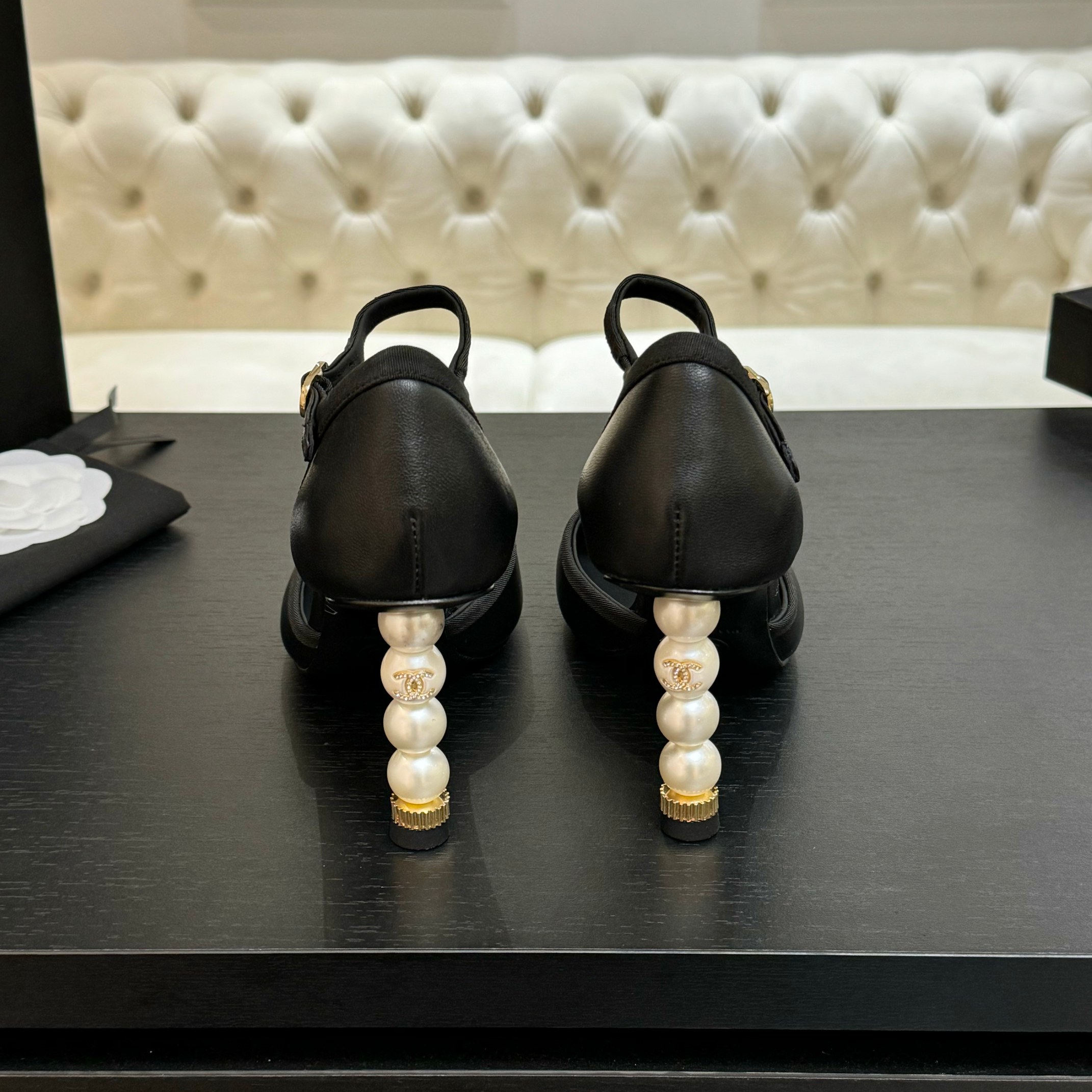 Chanel Pearl Heeled Sandals - Classic & Versatile Spring/Summer Style 6 a1745832265053 2882