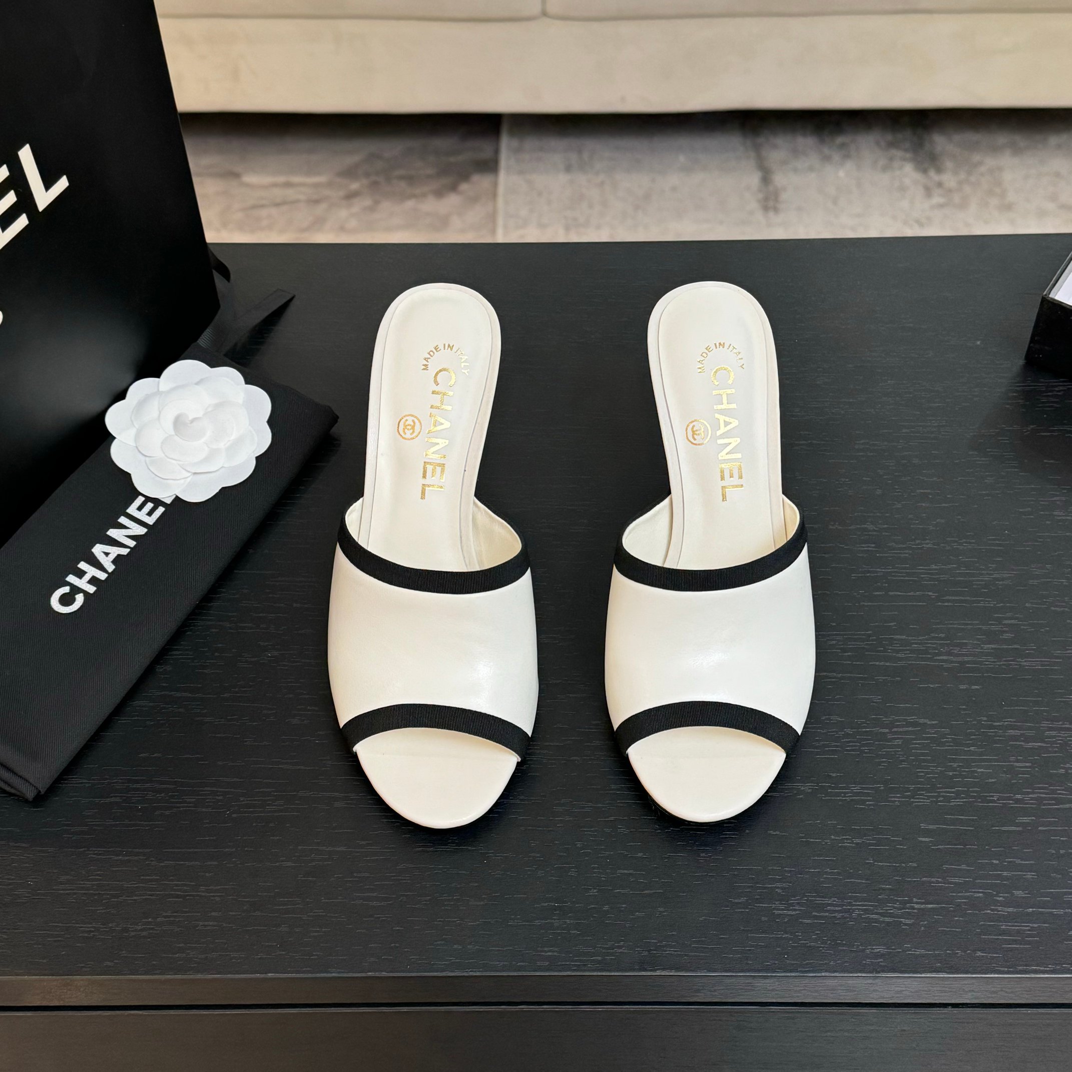 Chanel Pearl Heel Mules - Classic & Versatile High Heel Sandals 6 a1745832616537 4410